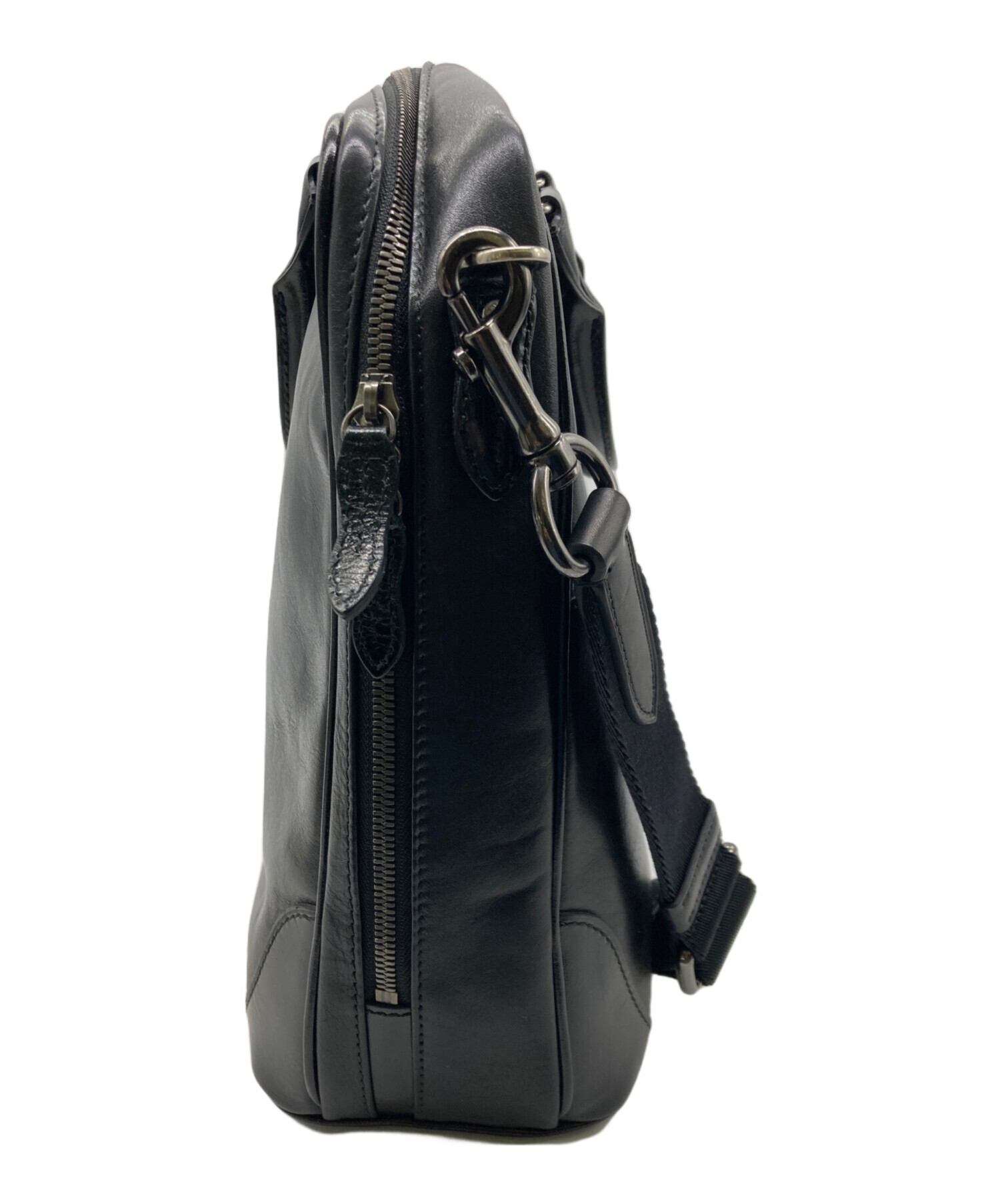 中古・古着通販】fujitaka (フジタカ) ビジネスバッグ ブラック 