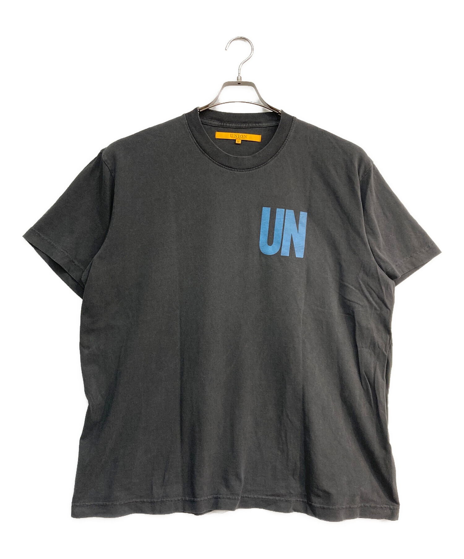 中古・古着通販】UNION (ユニオン) プリントTシャツ グレー サイズ 