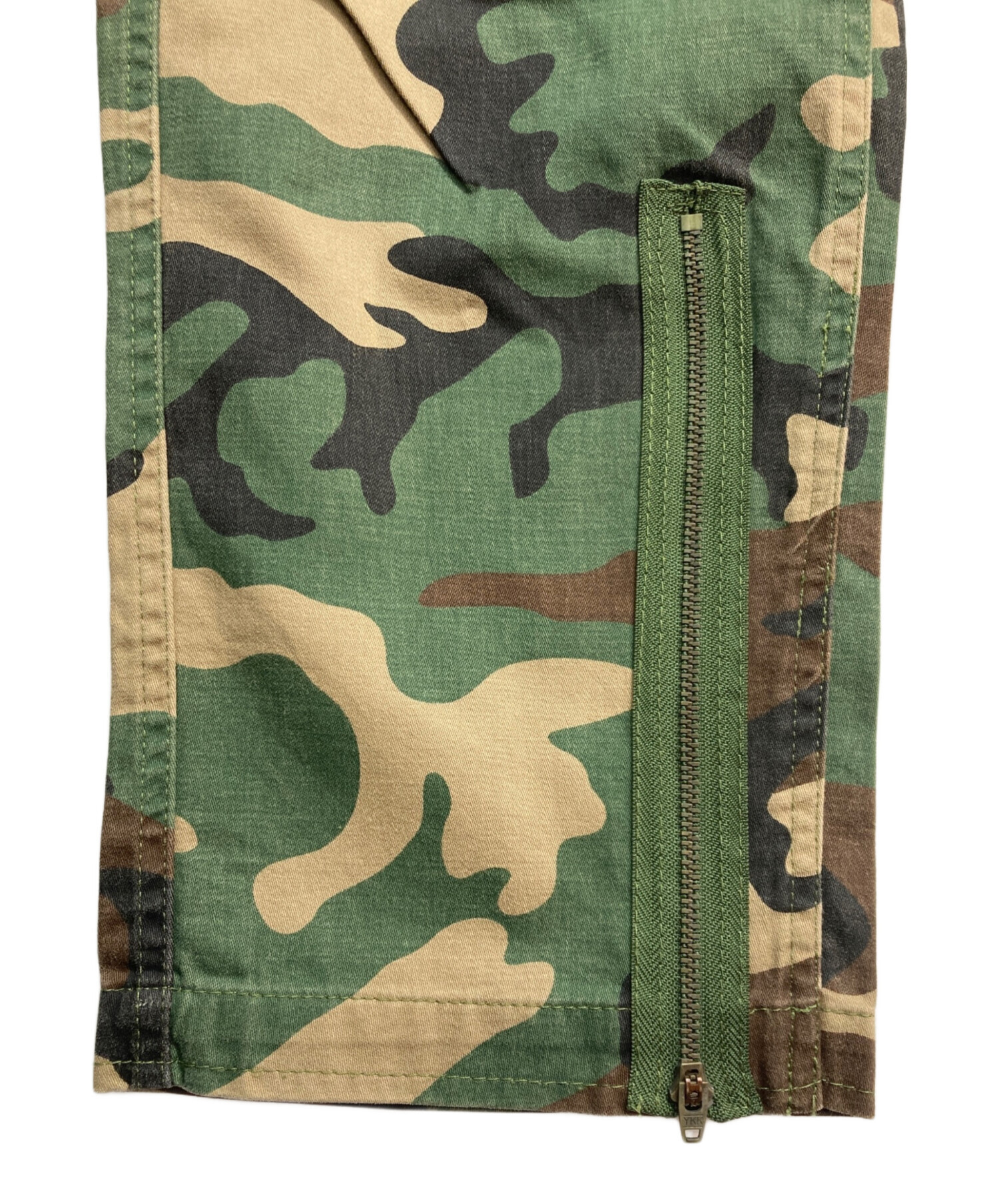 中古・古着通販】SUPREME (シュプリーム) カモフラパンツ グリーン