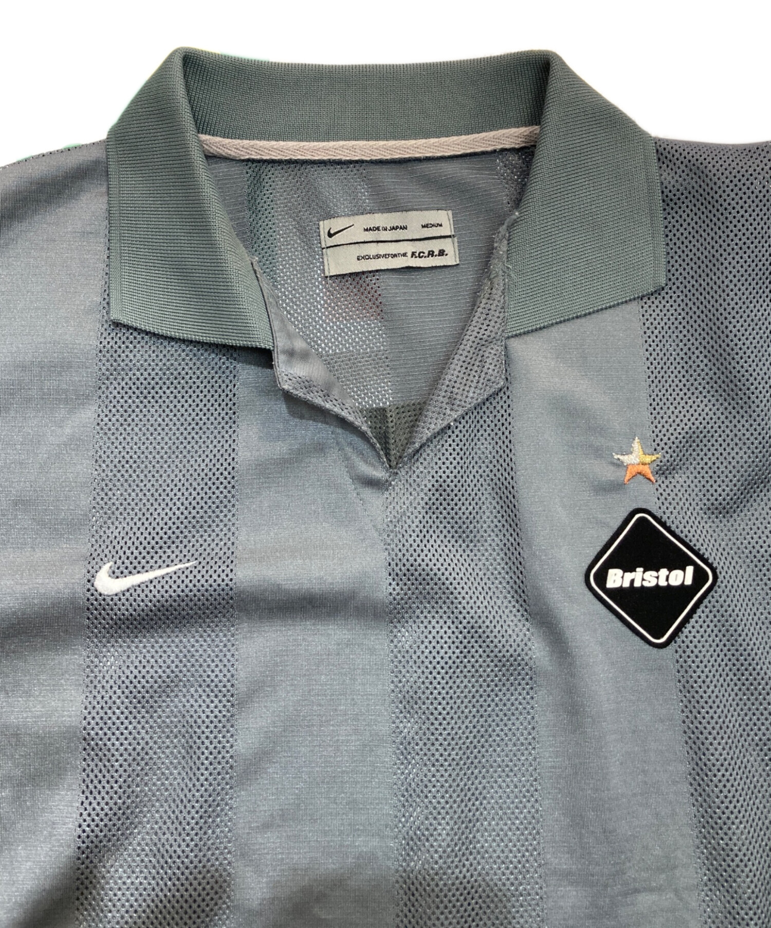 Nike FCRB シャツ 日本製 NIKE×FCRB ブリストル Wレイヤー ゲーム