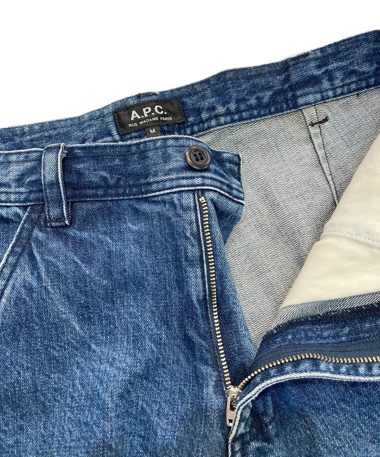 中古・古着通販】A.P.C. (アーペーセー) ストレートデニムパンツ 24173