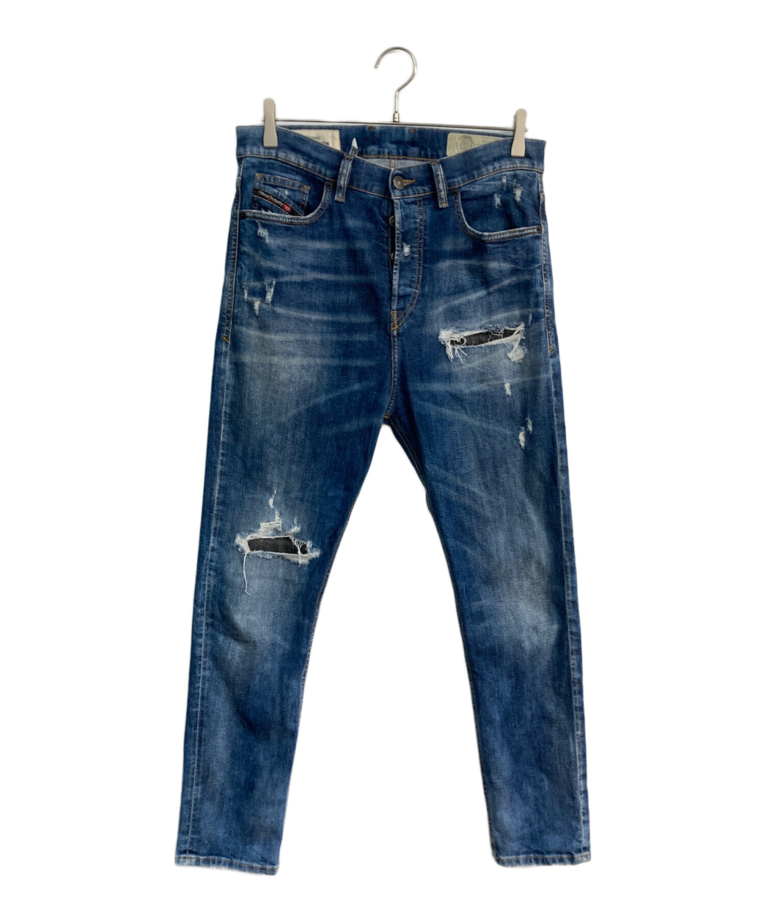 中古・古着通販】DIESEL (ディーゼル) D-VIDERダメージデニムパンツ 