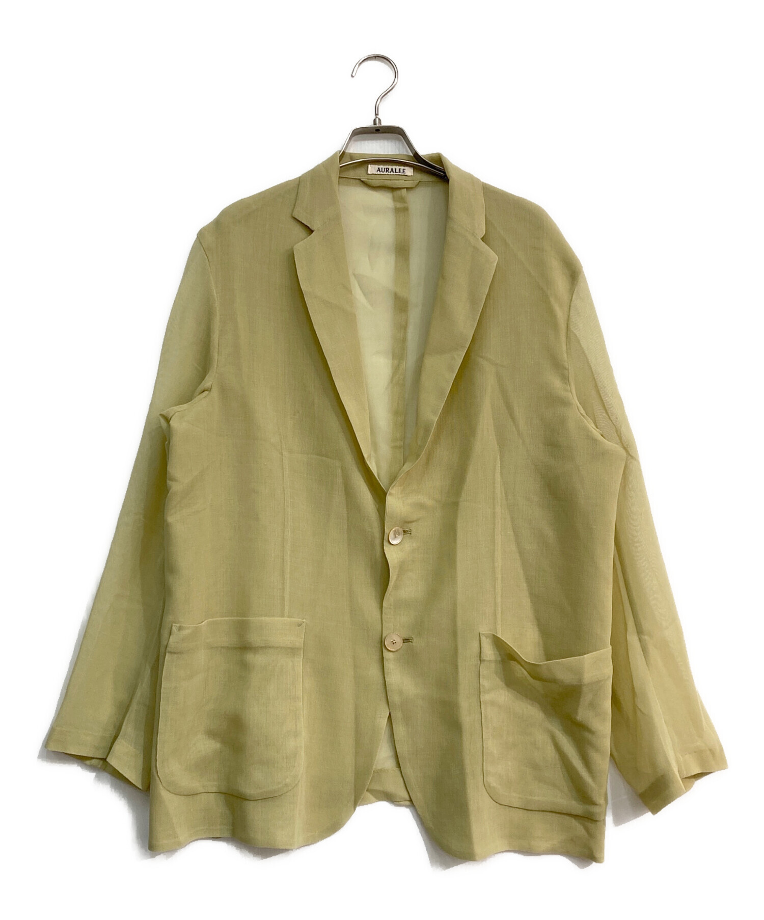 中古・古着通販】AURALEE (オーラリー) WOOL RECYCLE POLYESTER LENO