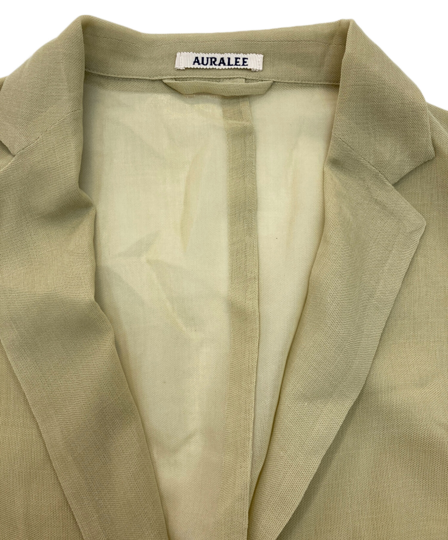 中古・古着通販】AURALEE (オーラリー) WOOL RECYCLE POLYESTER LENO