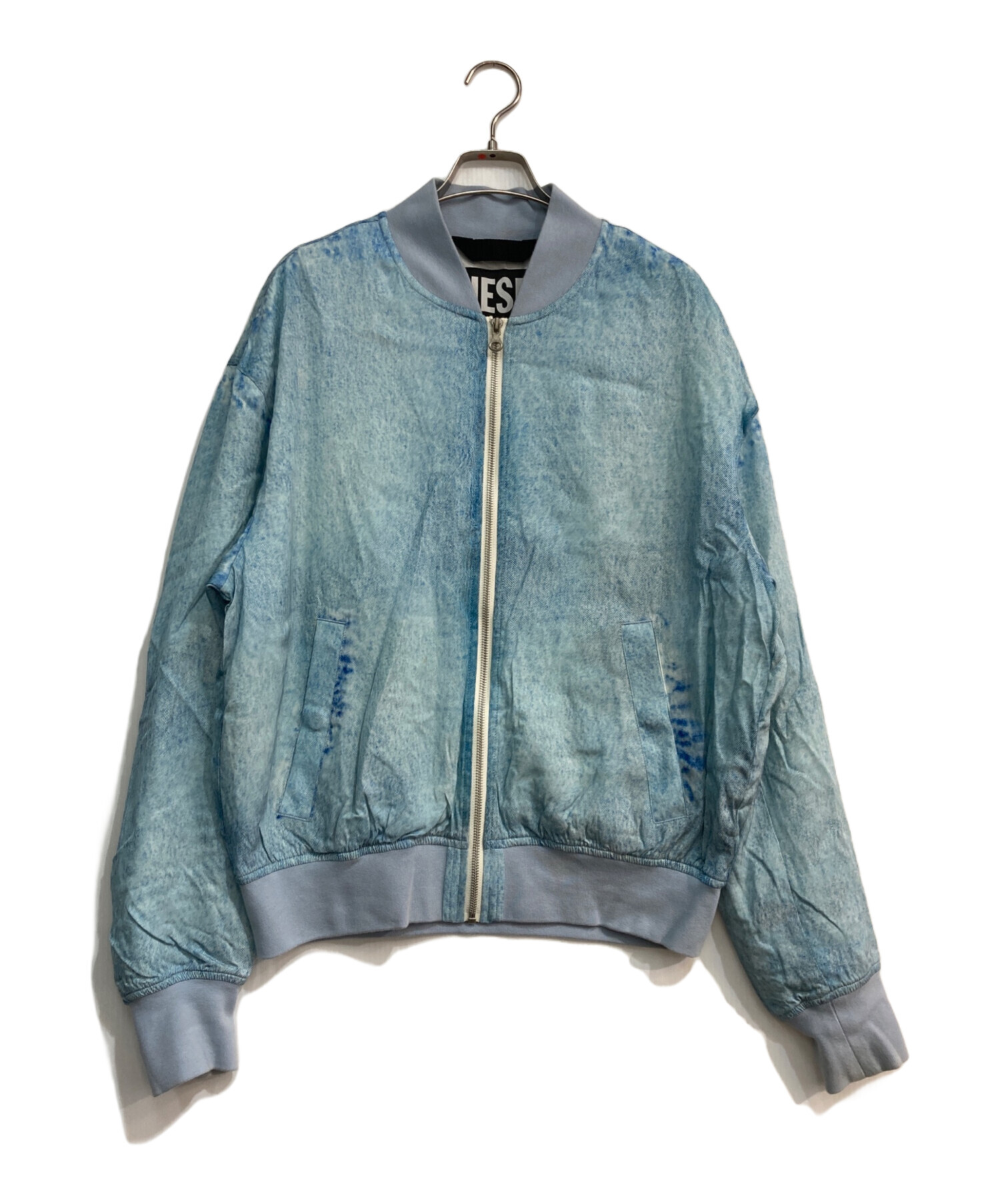 中古・古着通販】DIESEL (ディーゼル) J-MAR デニムプリントブルゾン