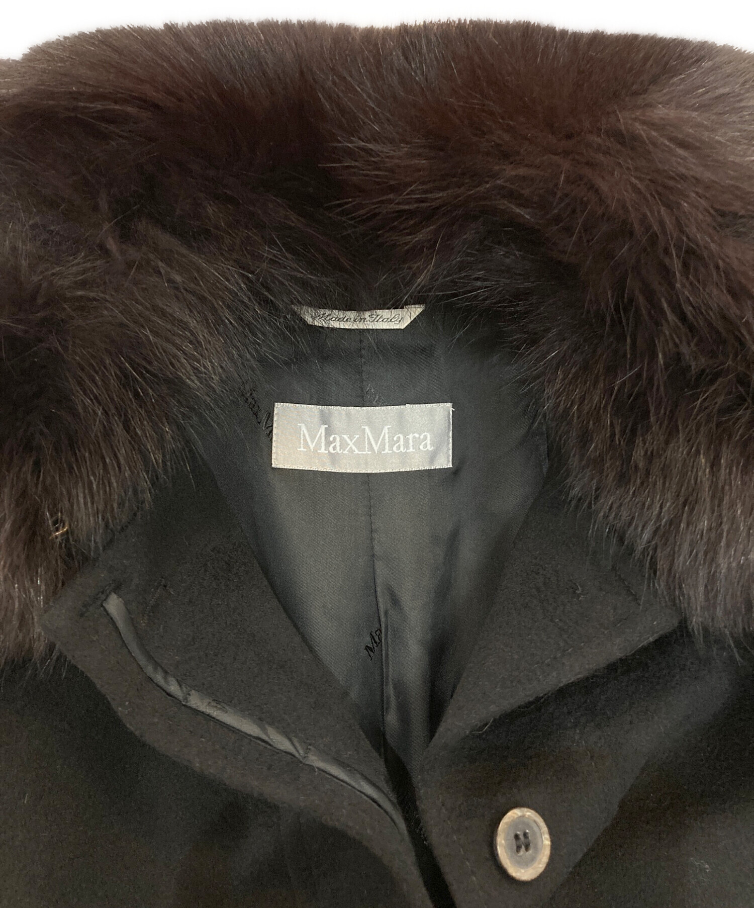 中古・古着通販】MaxMara (マックスマーラ) フォックスファーショート