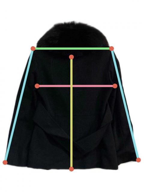 中古・古着通販】MaxMara (マックスマーラ) フォックスファーショート