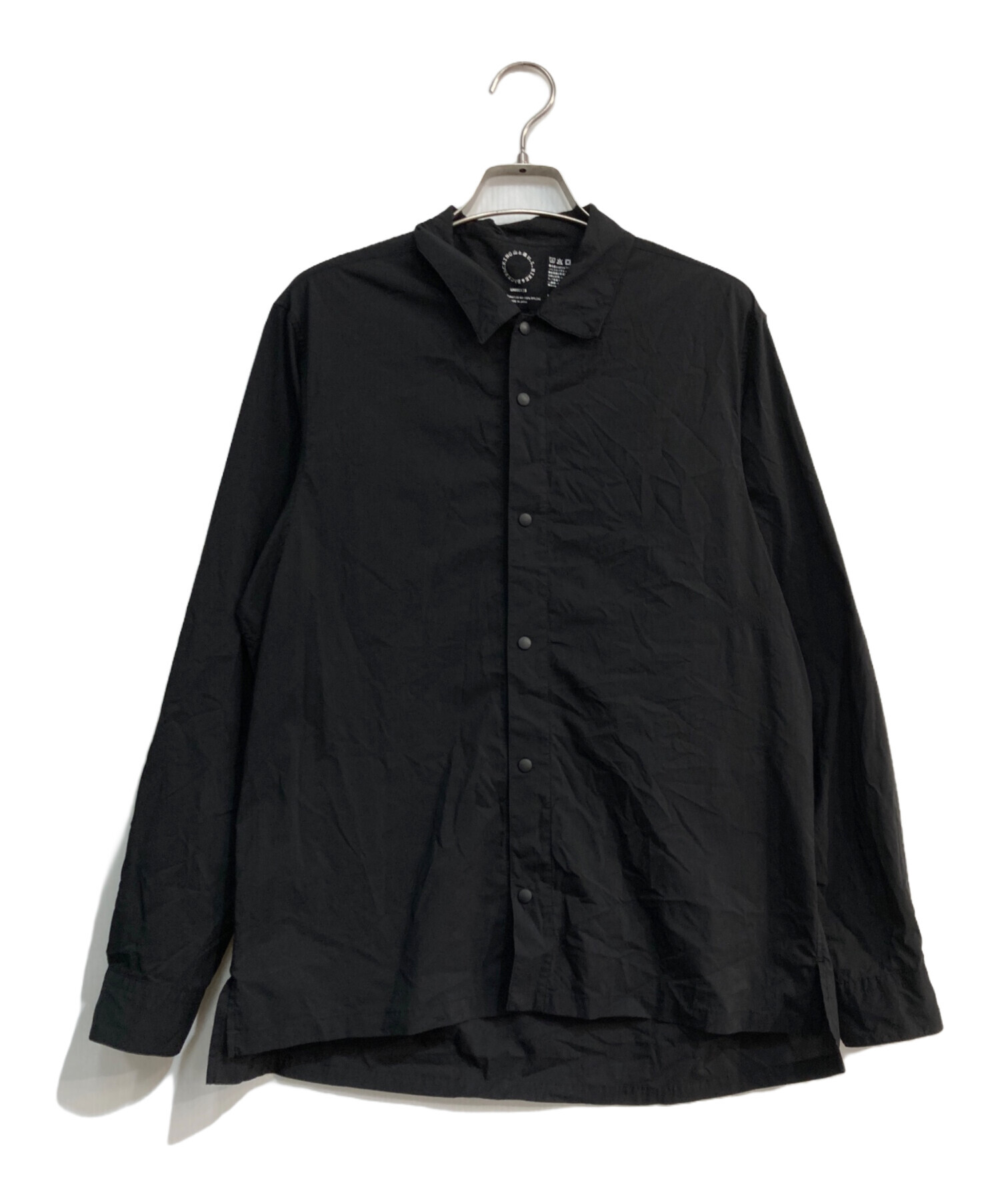 中古・古着通販】山と道 (ヤマトミチ) UL Shirt ブラック サイズ:S