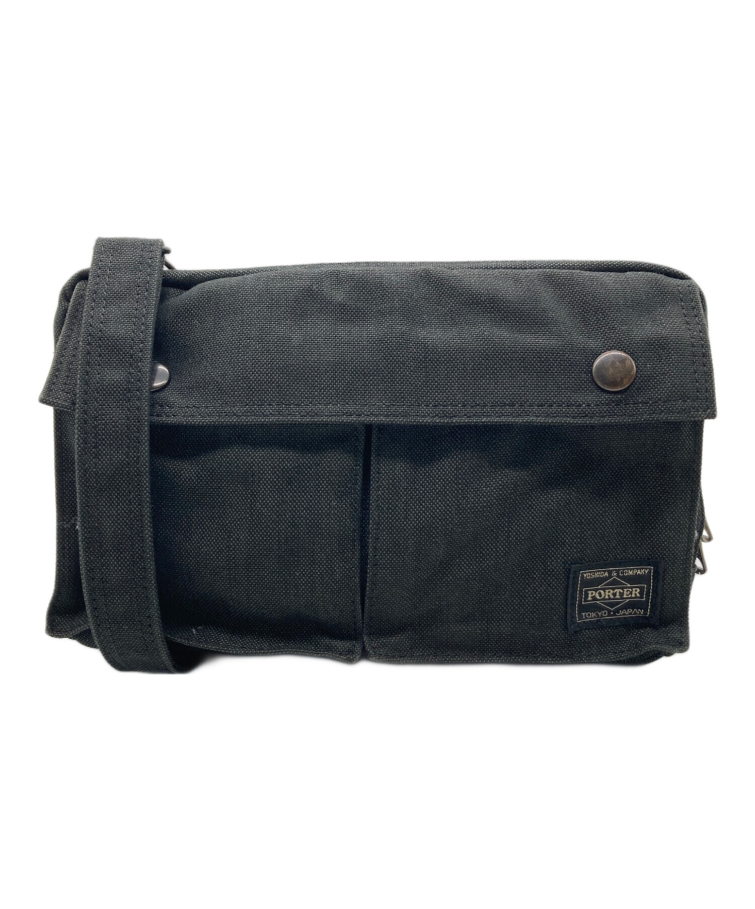 中古・古着通販】PORTER (ポーター) キャンバスショルダーバッグ 
