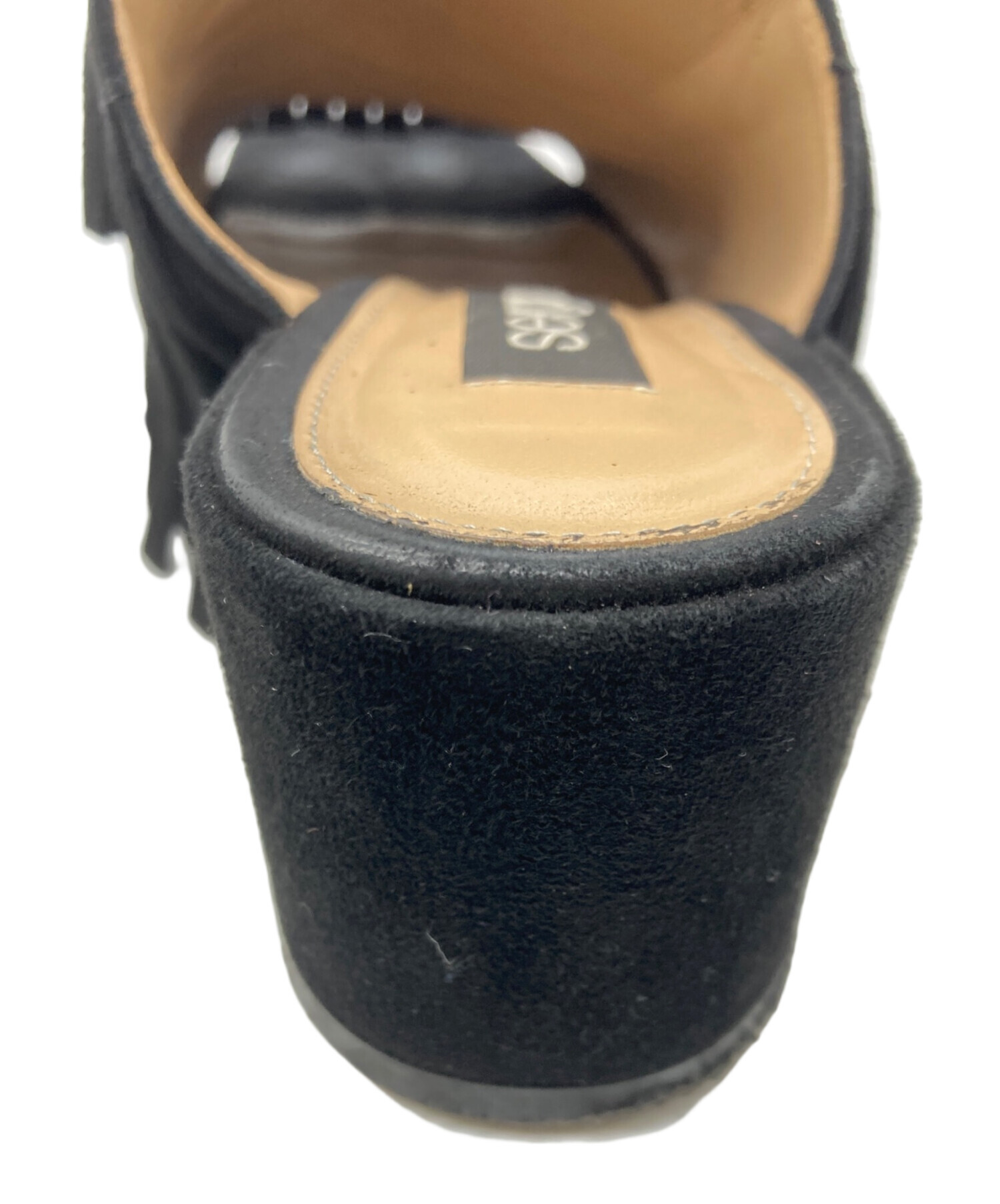 中古・古着通販】sergio rossi (セルジオロッシ) フリンジオープン