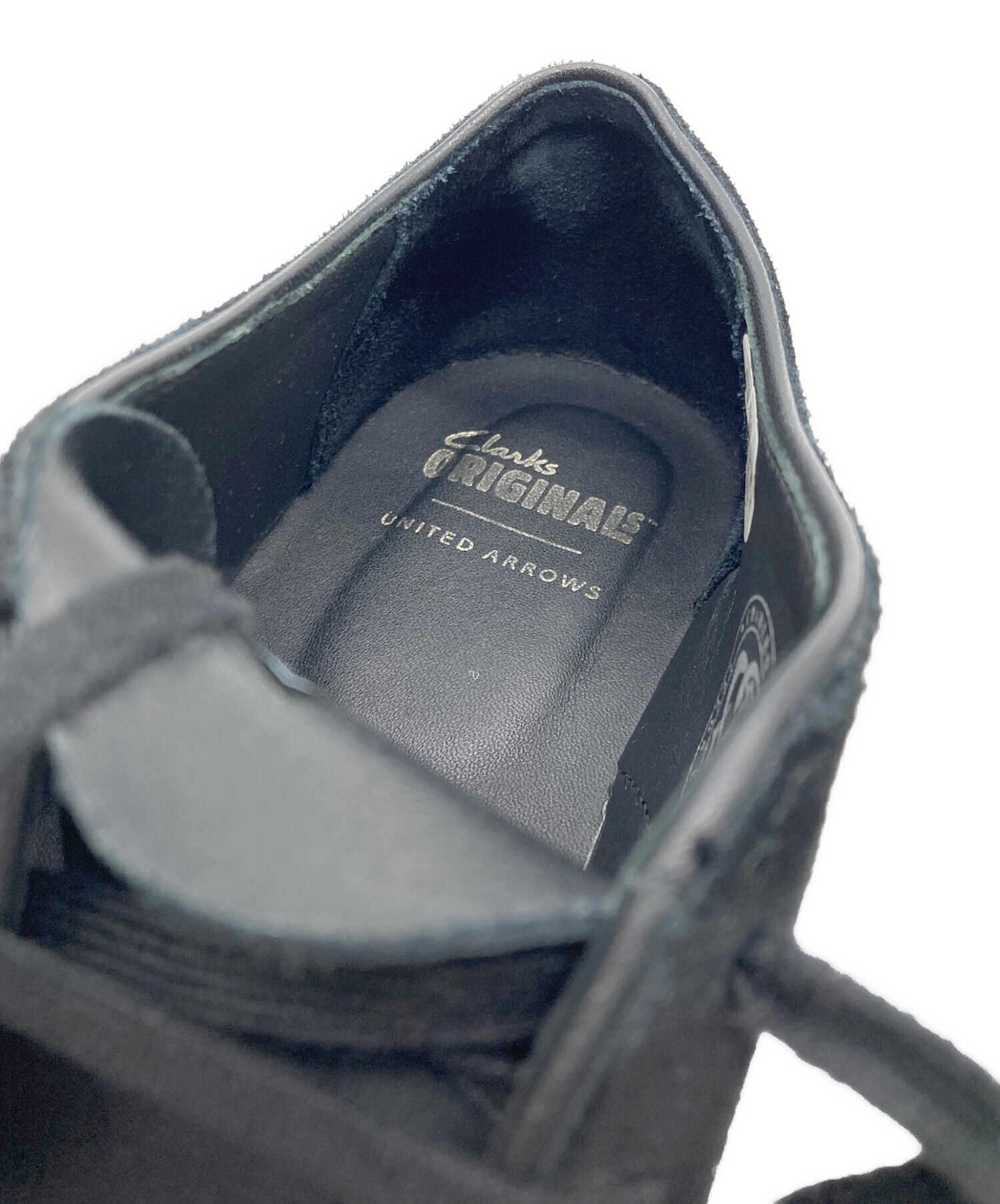 中古・古着通販】CLARKS (クラークス) デザートカーン ブラック サイズ 