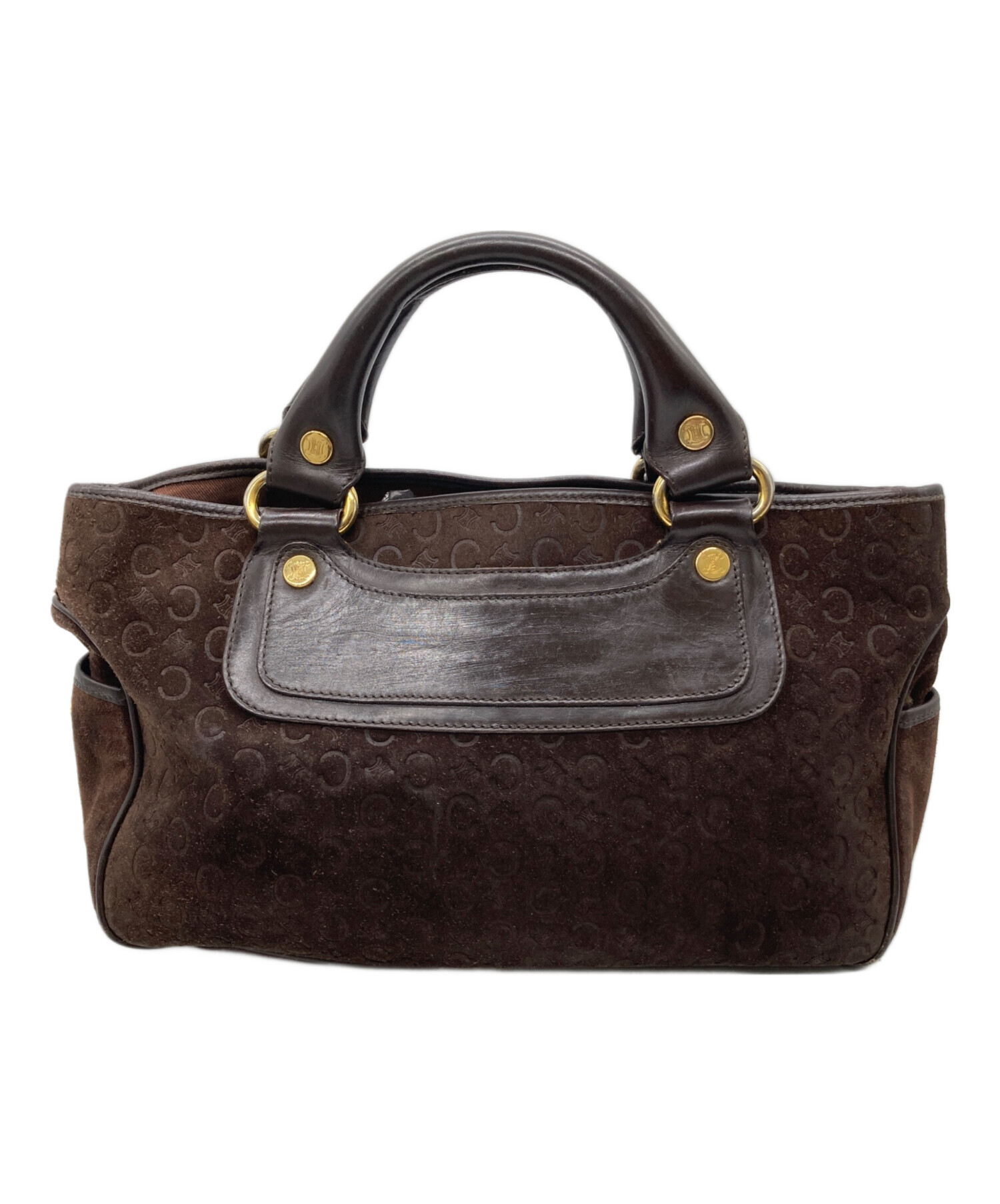 【値下げ⭐️中古】セリーヌ　CELINE ブギーバッグ　パリマカダム　ハンドバッグ セリーヌ(CELINE)セリーヌ ブギーバッグ パリマカダム ハンドバッグ