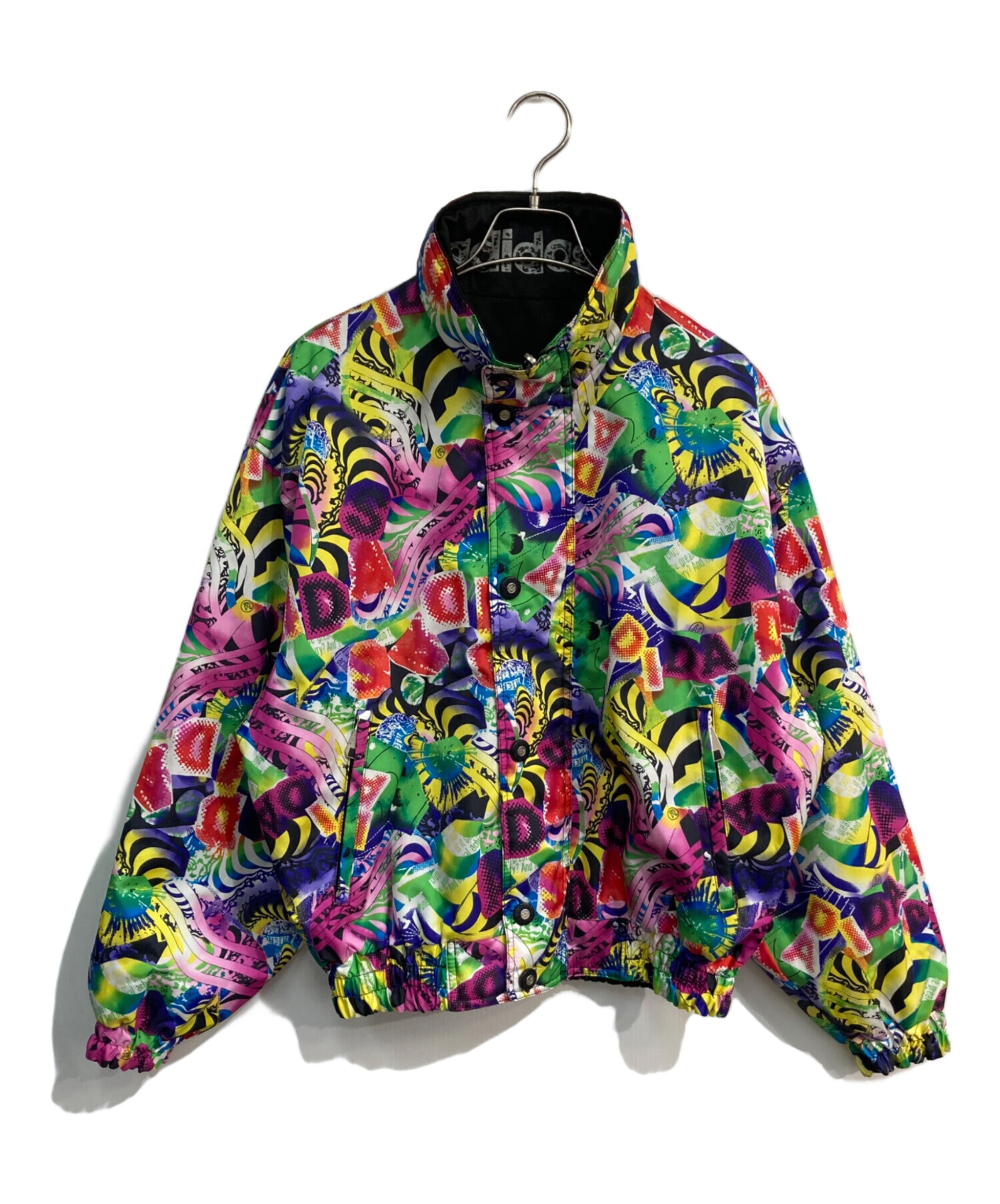 90s アディダス　デサント ブルゾン　リバーシブル　総柄　古着 中古・古着通販adidas (アディダス) リバーシブルジャケット
