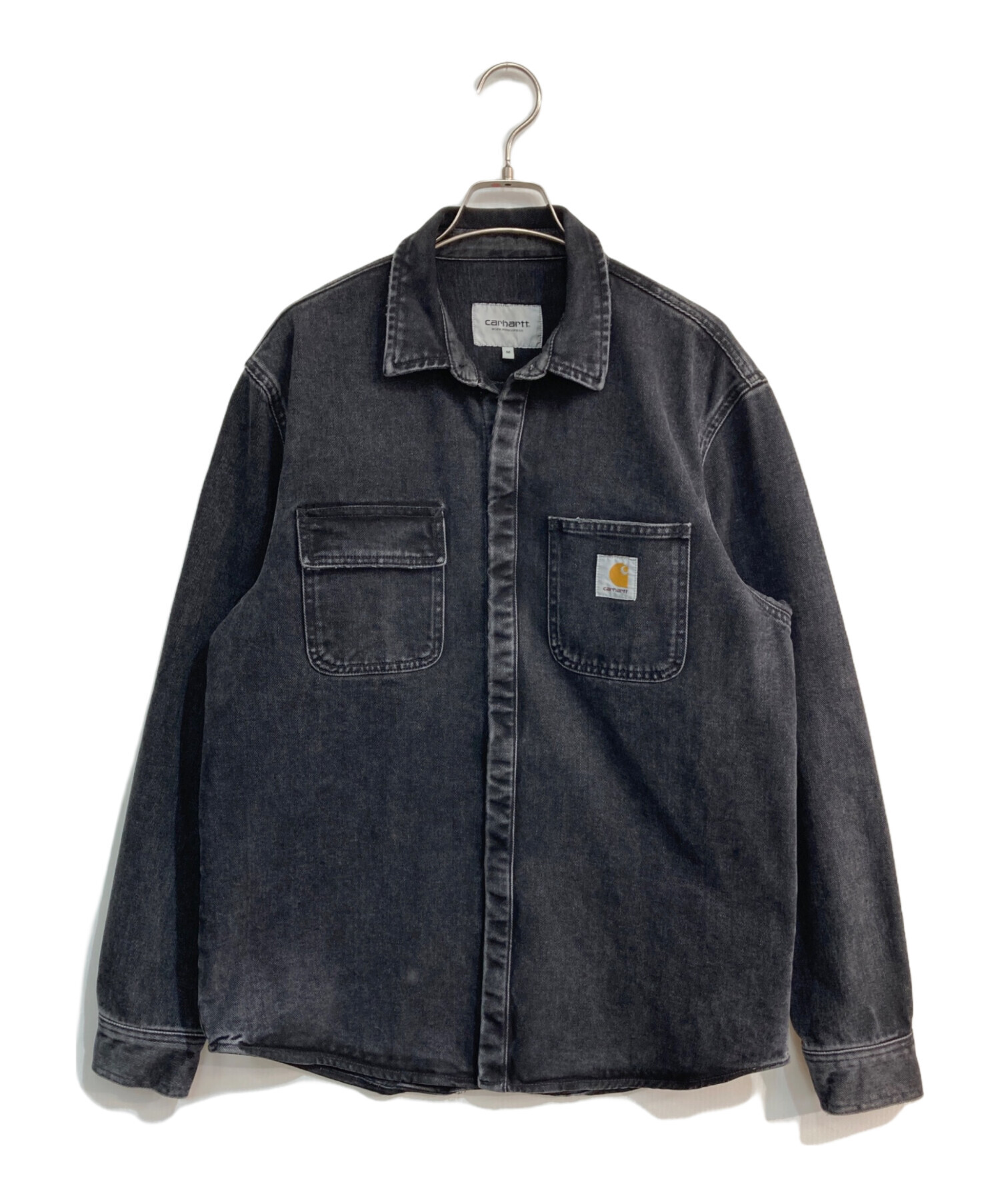 中古・古着通販】CarHartt (カーハート) SALINAC SHIRT JAC ブラック 