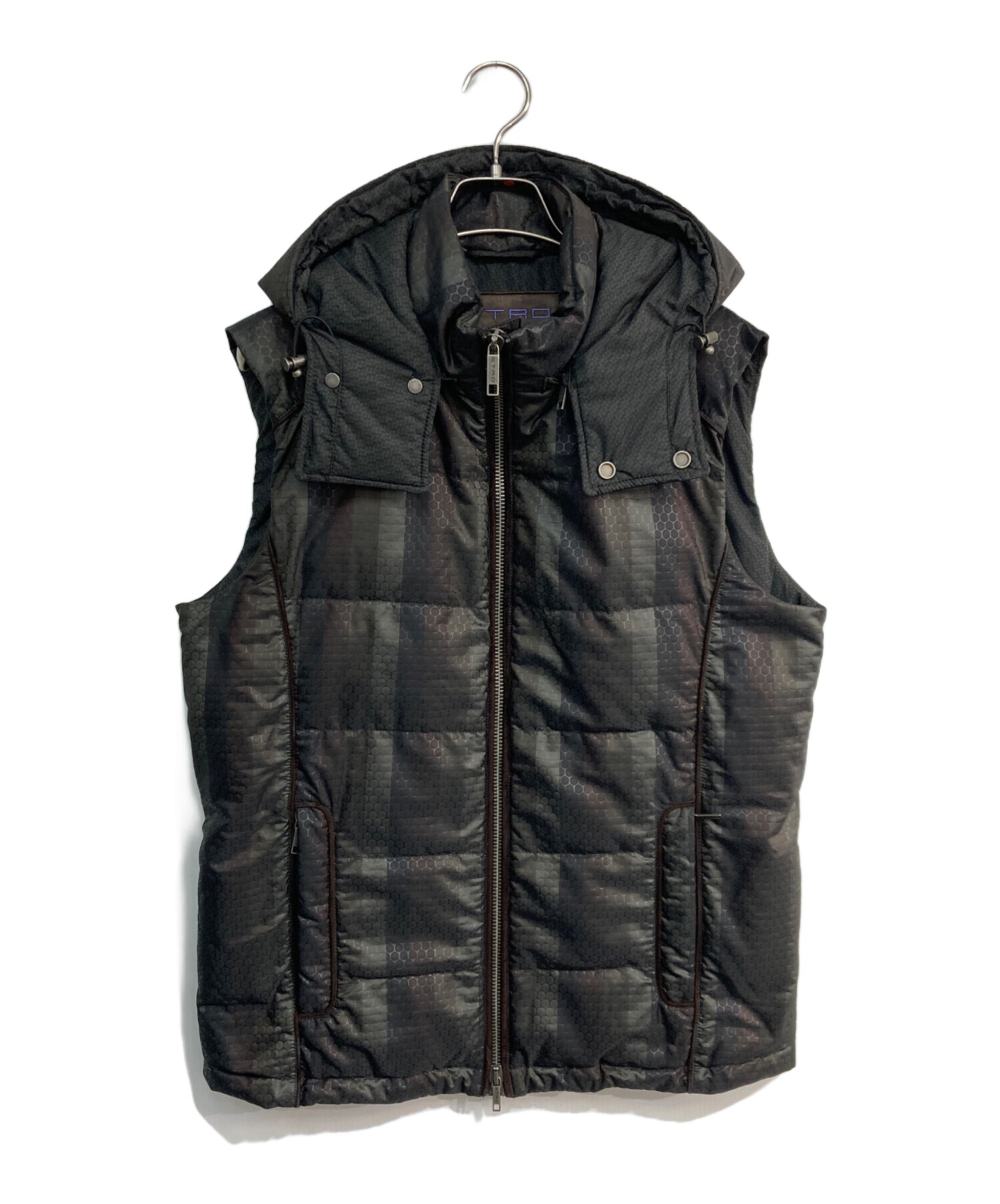 中古・古着通販】ETRO (エトロ) ダウンベスト 132-11S35-0019 ブラック 