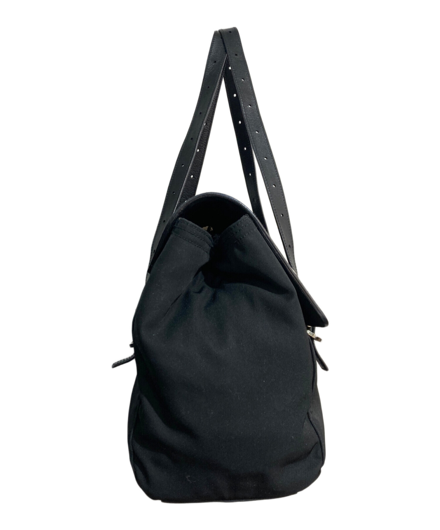 中古・古着通販】GIVENCHY (ジバンシィ) ロゴトートバッグ ブラック 