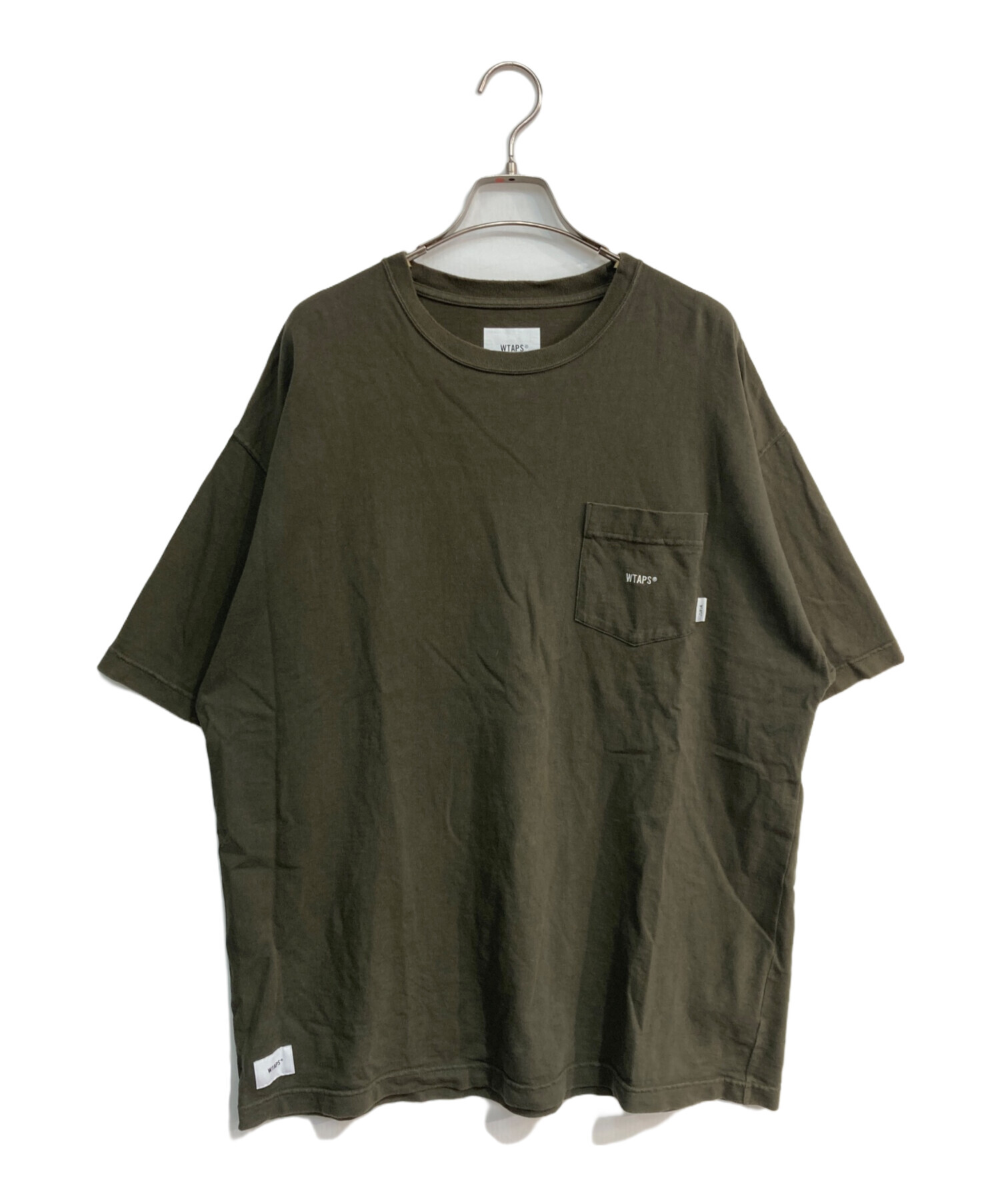 中古・古着通販】WTAPS (ダブルタップス) Pocket Tee 221ATDT-CSM02