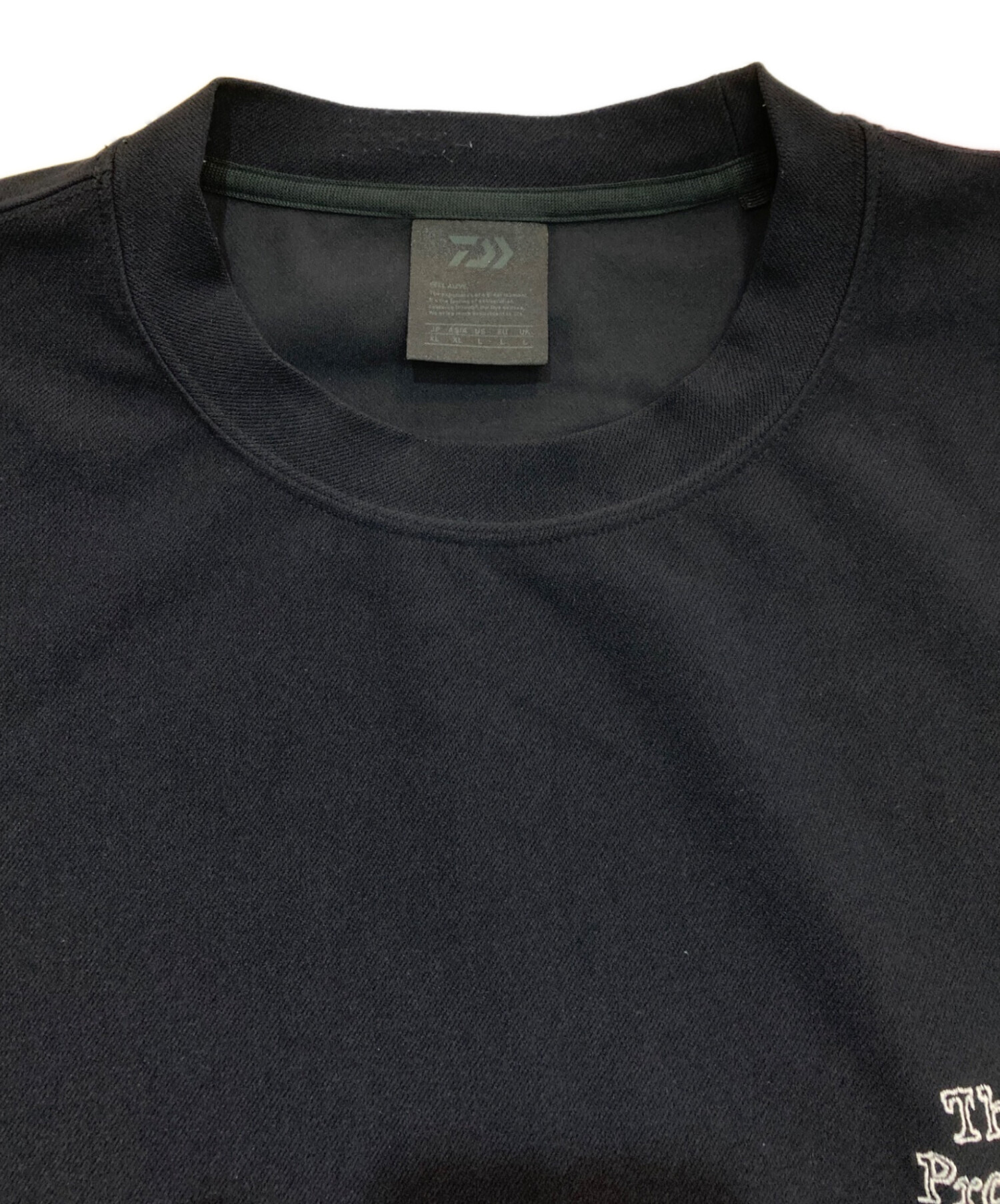 ENNOY DAIWA PIER39 JERSEY CREW XL ブラック TECH FLEX JERSEY CREW daiwa pier39 ennoy