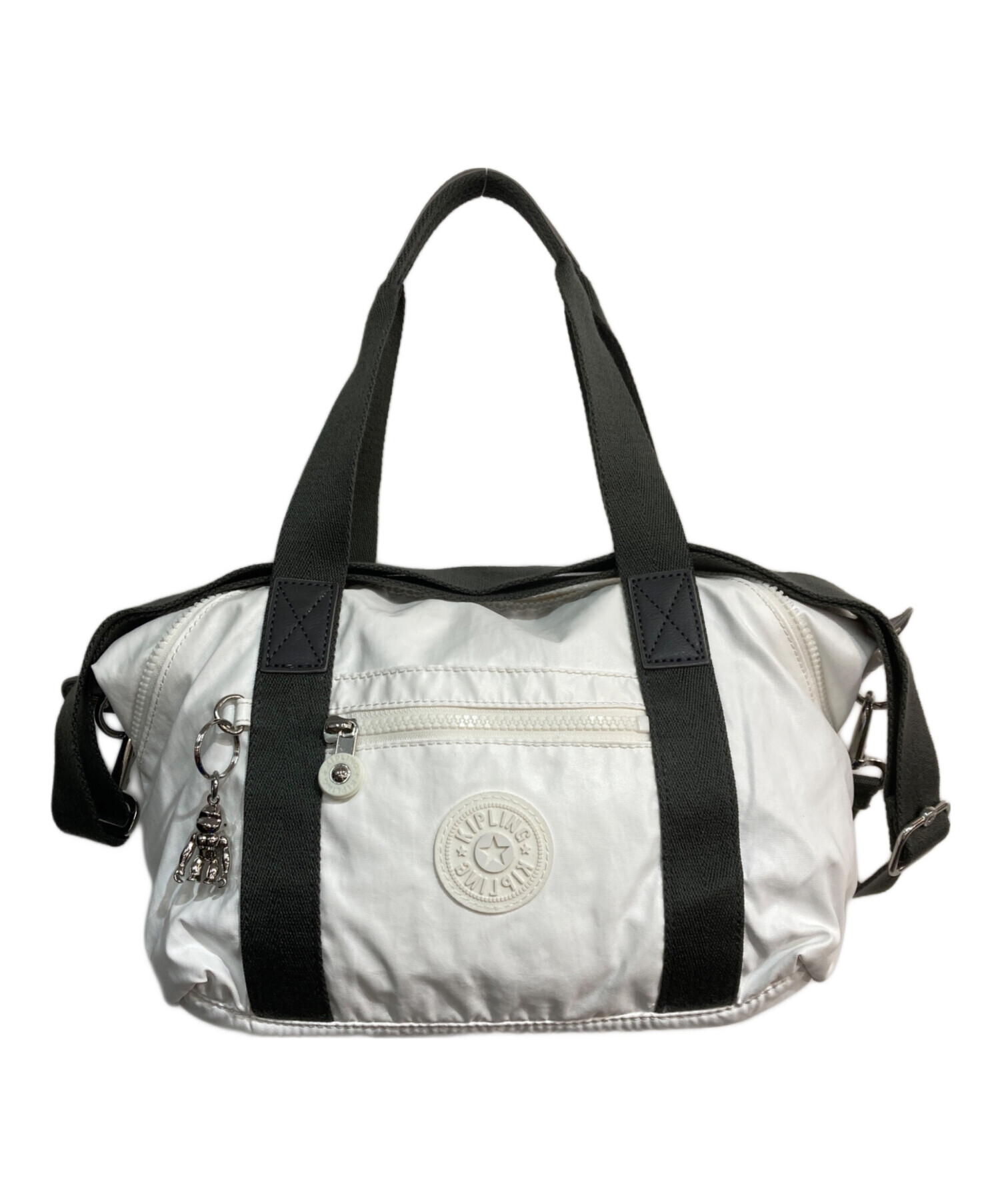 中古・古着通販】Kipling (キプリング) ART MINI ホワイト｜ブランド 