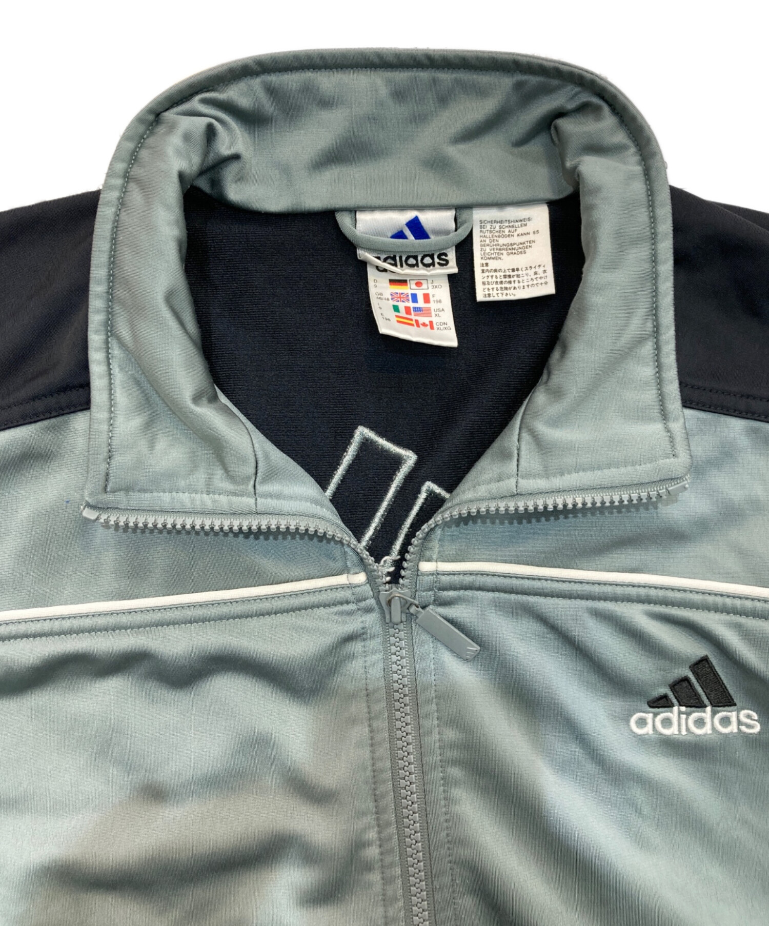 中古・古着通販】adidas (アディダス) トラックジャケット 万国旗タグ