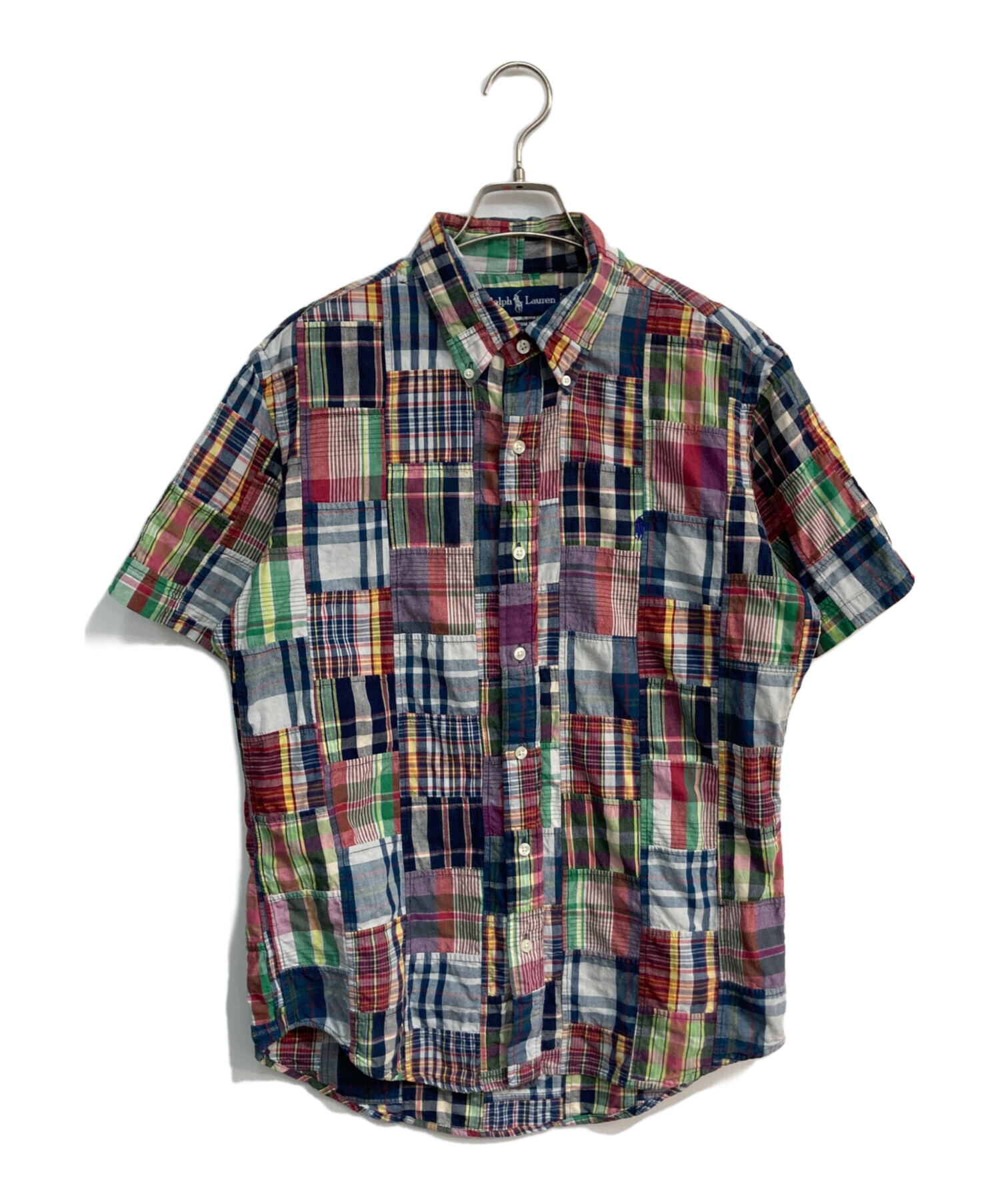 中古・古着通販】RALPH LAUREN (ラルフローレン) パッチワーク半袖 