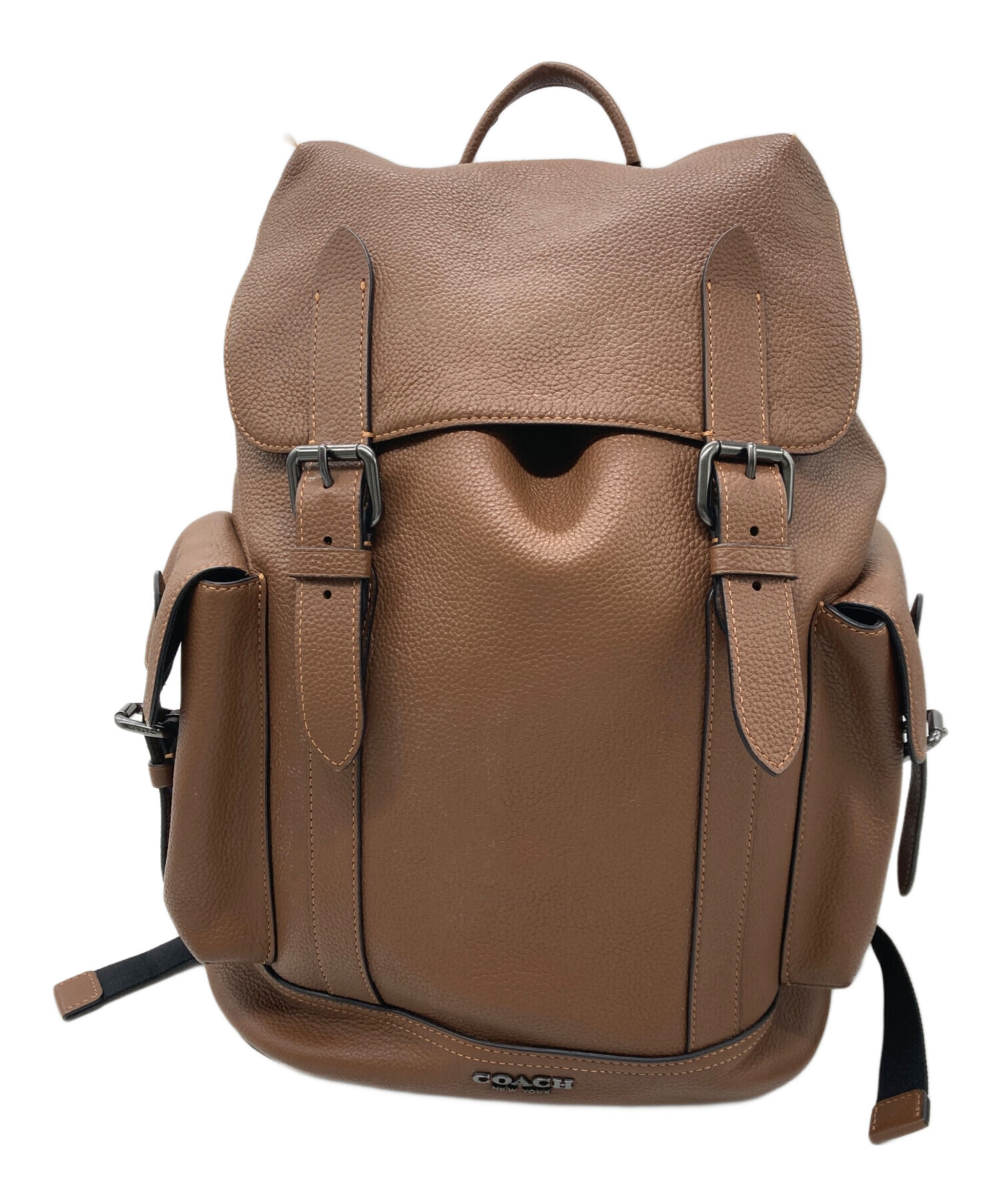 コーチ　COACH ハドソン　バック　リュック 中古・古着通販】COACH (コーチ) ハドソン バックパック ブラウン