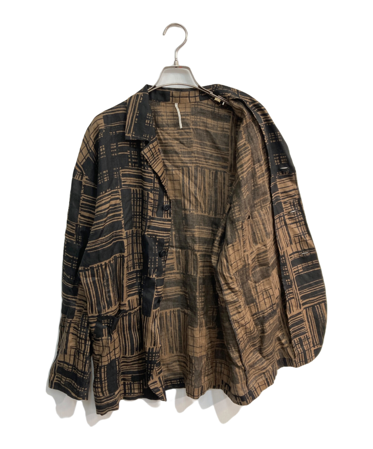 中古・古着通販】M'S BRAQUE (エムズブラック) SINGLE 4-BUTTONS SHIRT