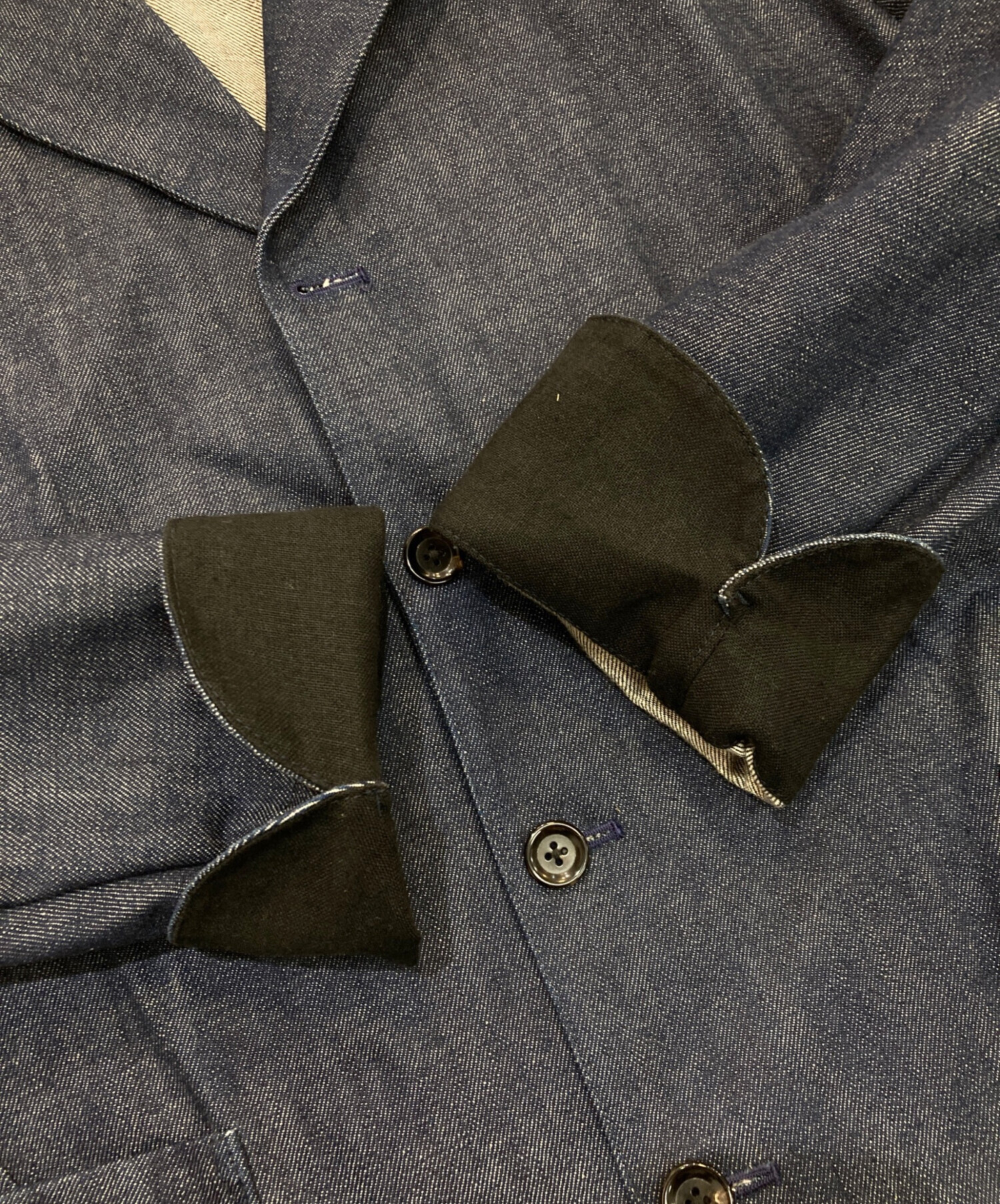 中古・古着通販】la favola (ラ ファーヴォラ) 4Bデニムカバーオール