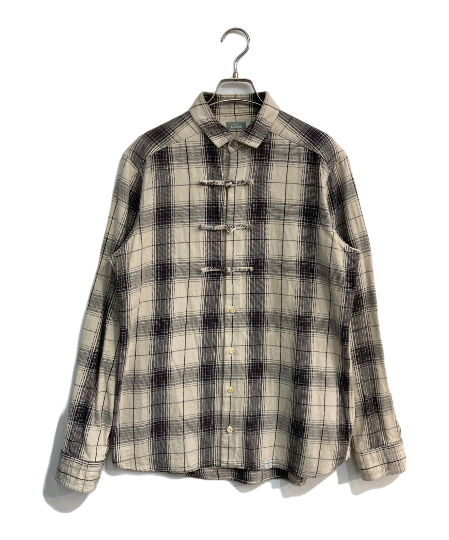 中古・古着通販】kolor/BEACON (カラービーコン) 長袖チェックシャツ