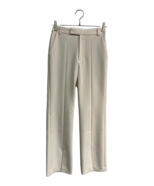 Whim Gazette フロントスリットパンツ 38 アイボリー Whim Gazette