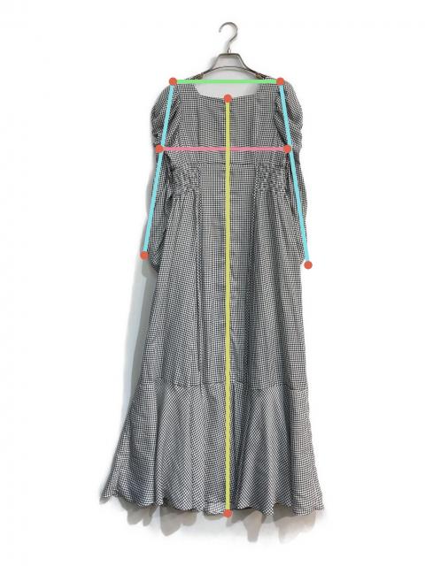 中古・古着通販】CELFORD (セルフォード) 割繊サテンギャザースリーブ