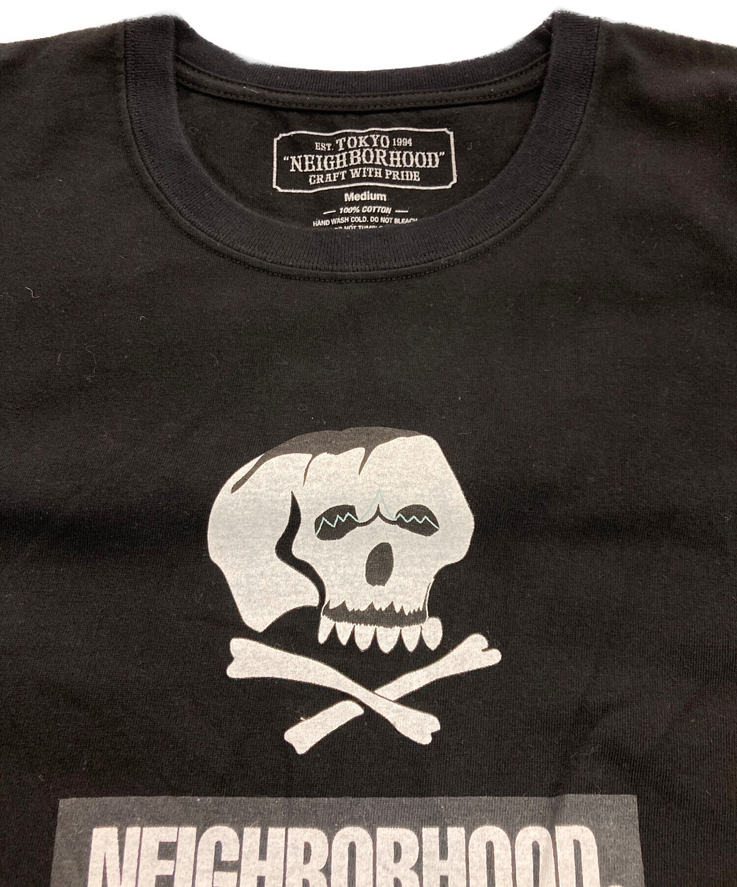 中古・古着通販】NEIGHBORHOOD (ネイバーフッド) スカルプリントT 