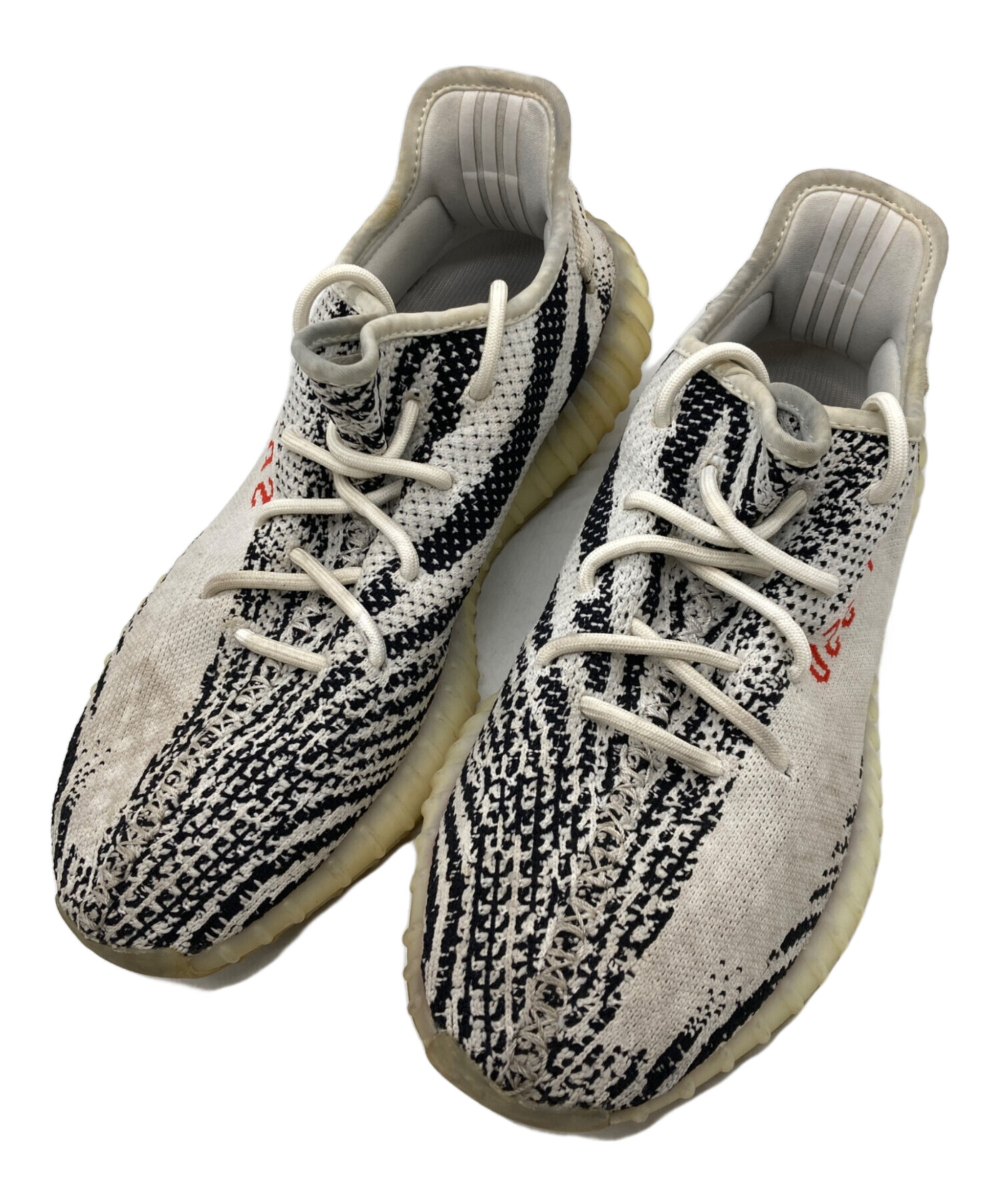 中古・古着通販】adidas (アディダス) YEEZY BOOST 350 V2 ZEBRA