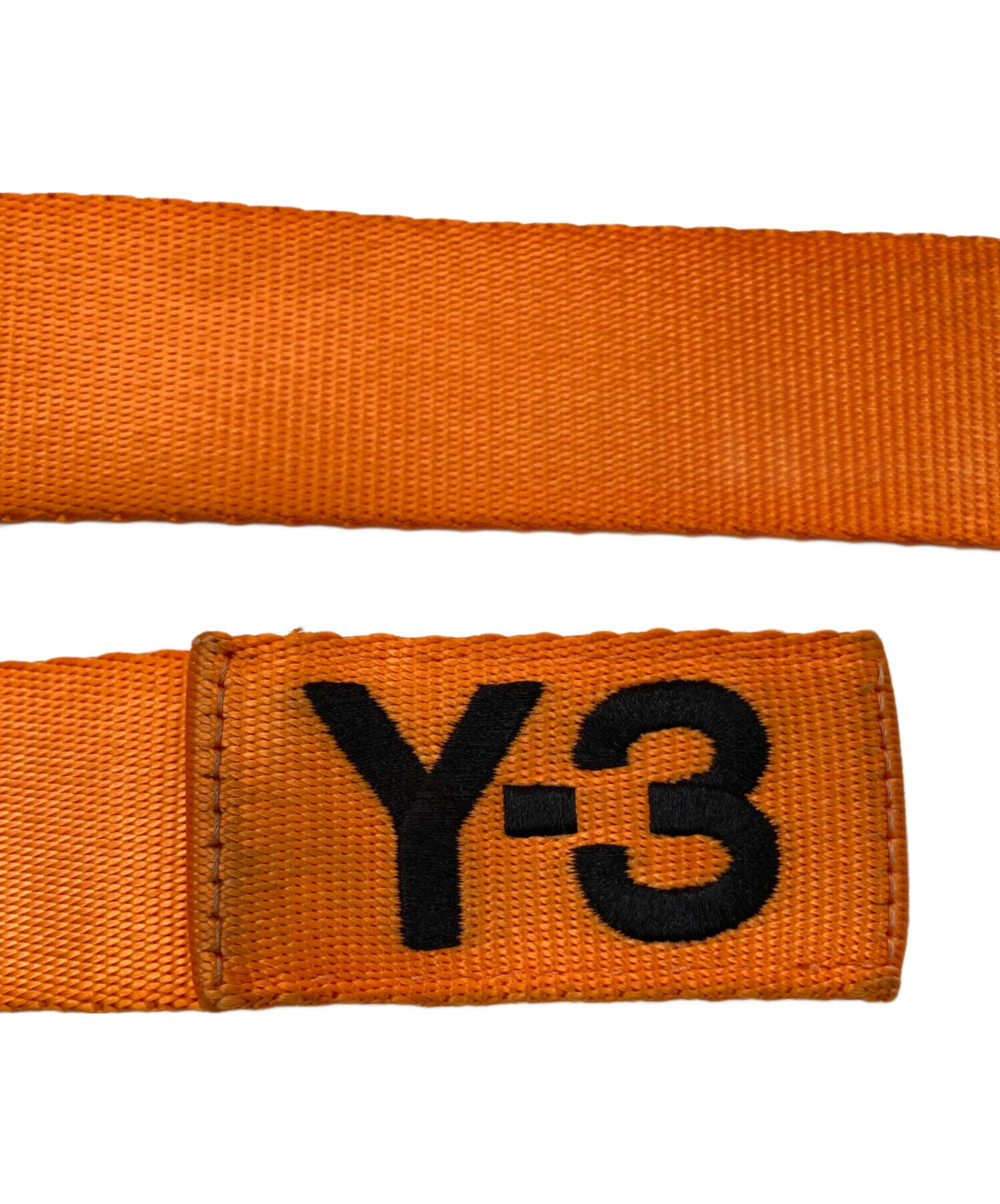 中古・古着通販】Y-3 (ワイスリー) ロゴリングベルト オレンジ サイズ