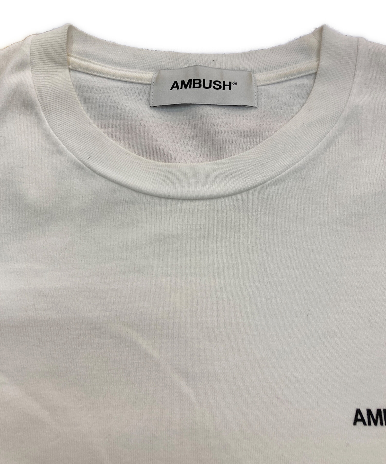中古・古着通販】AMBUSH (アンブッシュ) ロゴ半袖Tシャツ 12112896