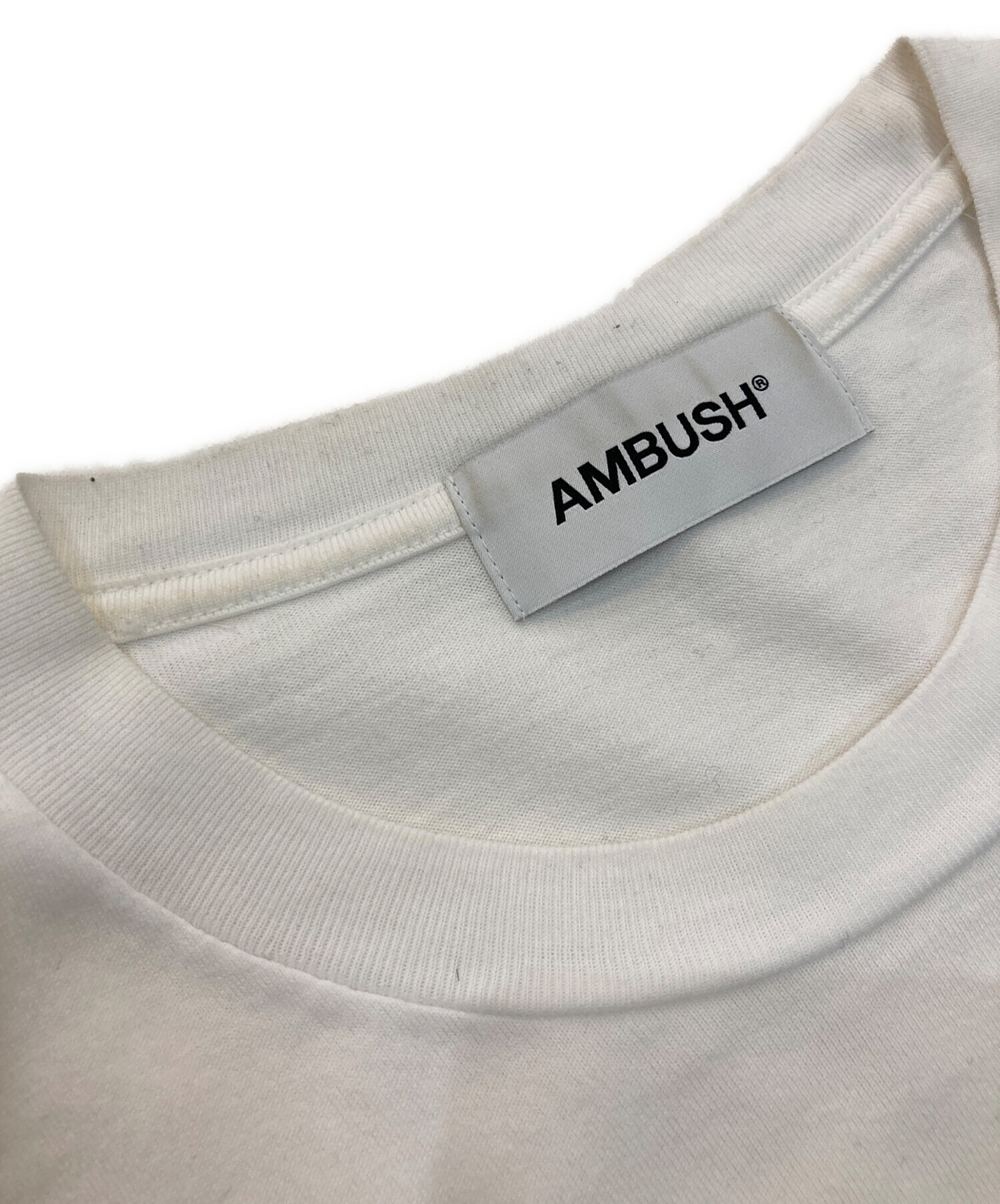 中古・古着通販】AMBUSH (アンブッシュ) ロゴ半袖Tシャツ 12112896