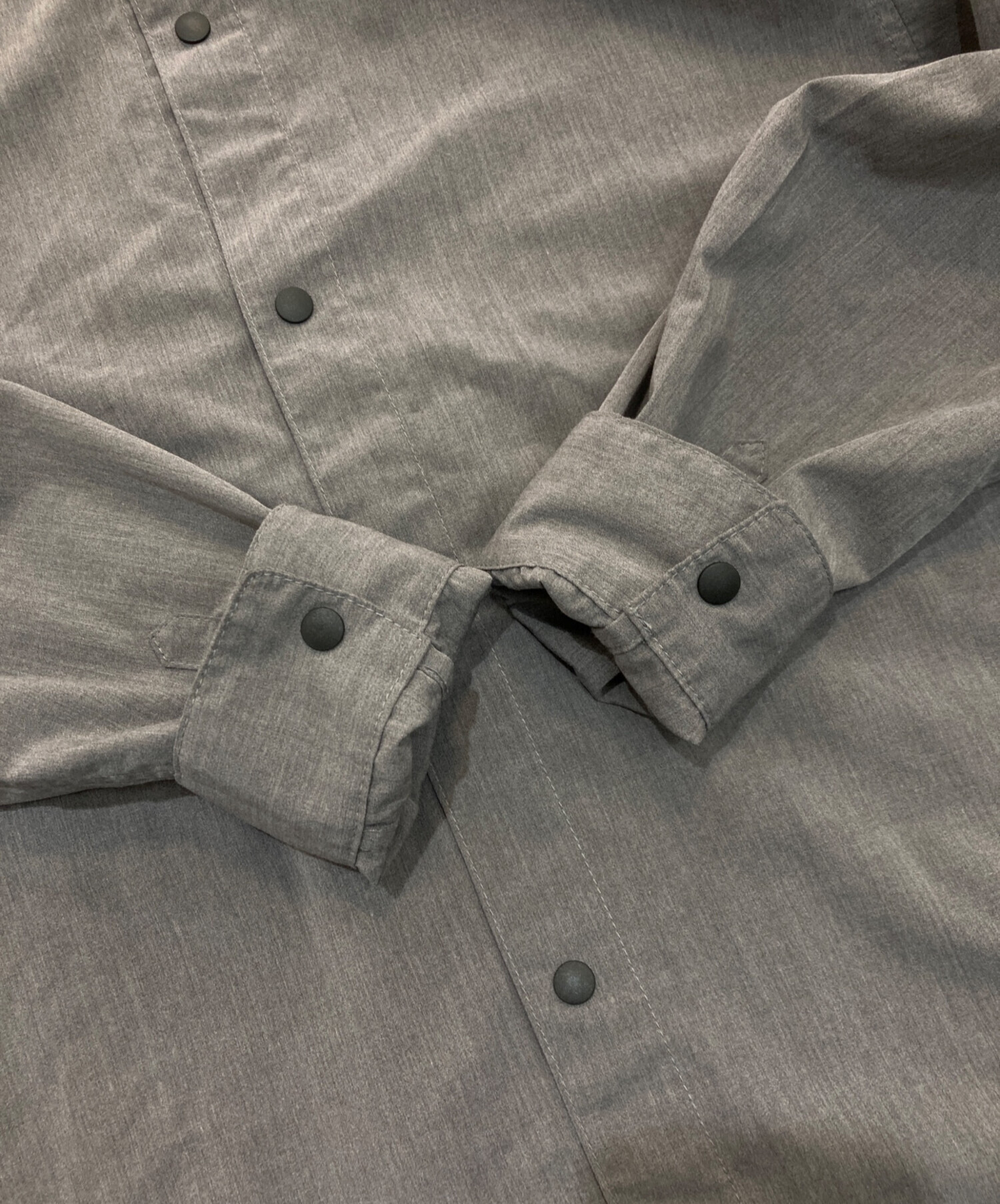 中古・古着通販】山と道 (ヤマトミチ) Bamboo Shirt グレー サイズ:S