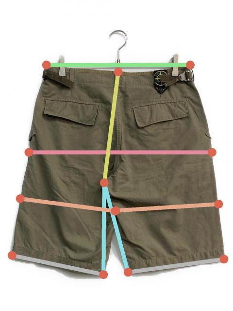 中古・古着通販】STONE ISLAND (ストーンアイランド) カーゴ ショーツ