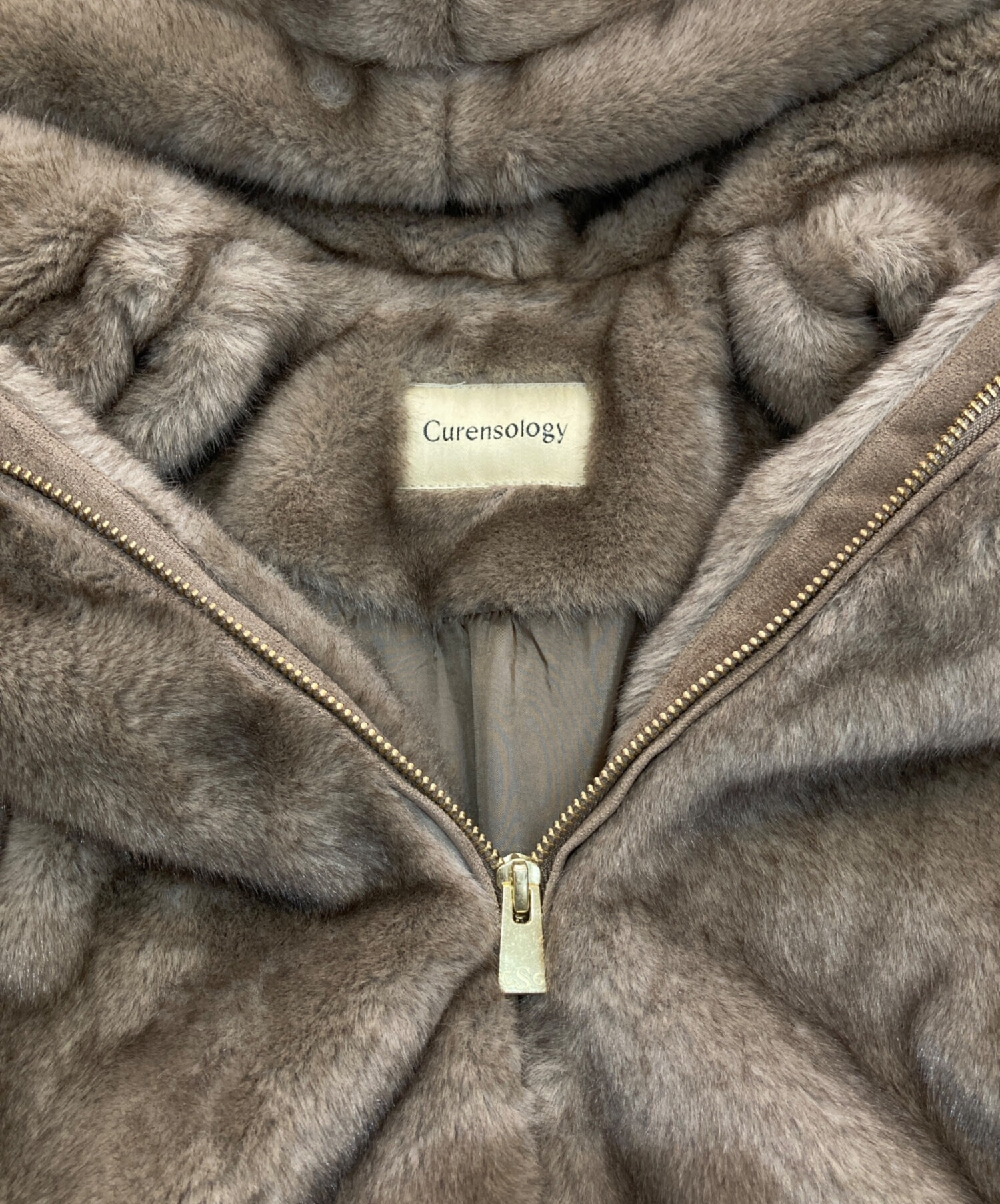 中古・古着通販】Curensology (カレンソロジー) ミンクライクファー 