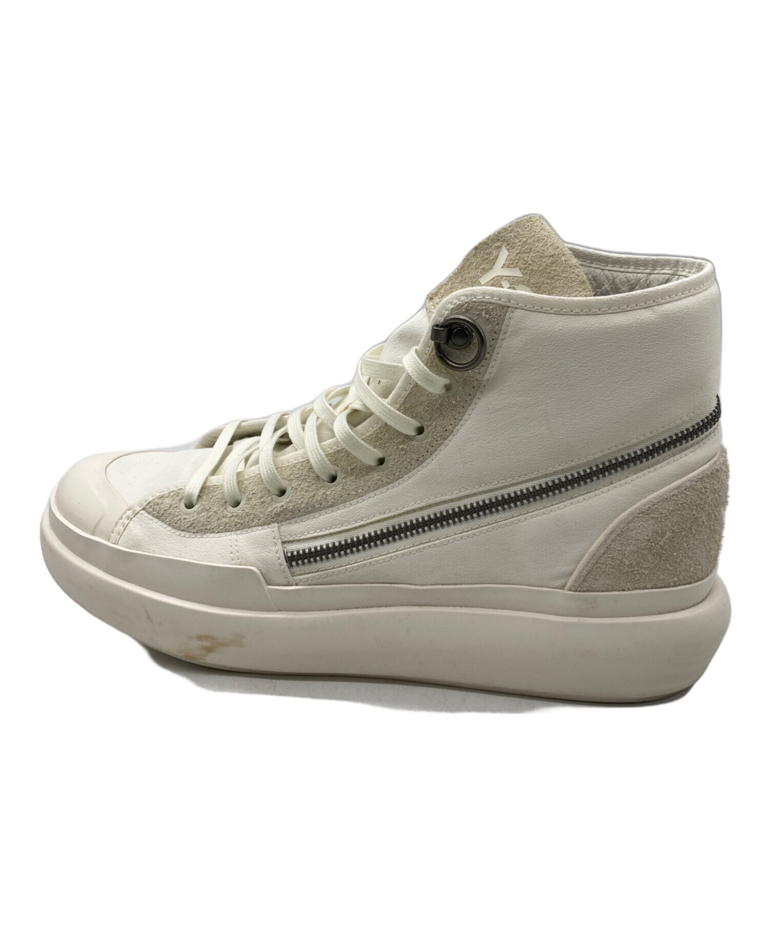中古・古着通販】Y-3 (ワイスリー) AJATU COURT HIGH ホワイト サイズ 