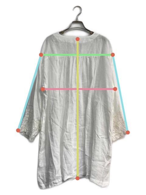中古・古着通販】nest Robe (ネストローブ) リネンクロシェ風レース
