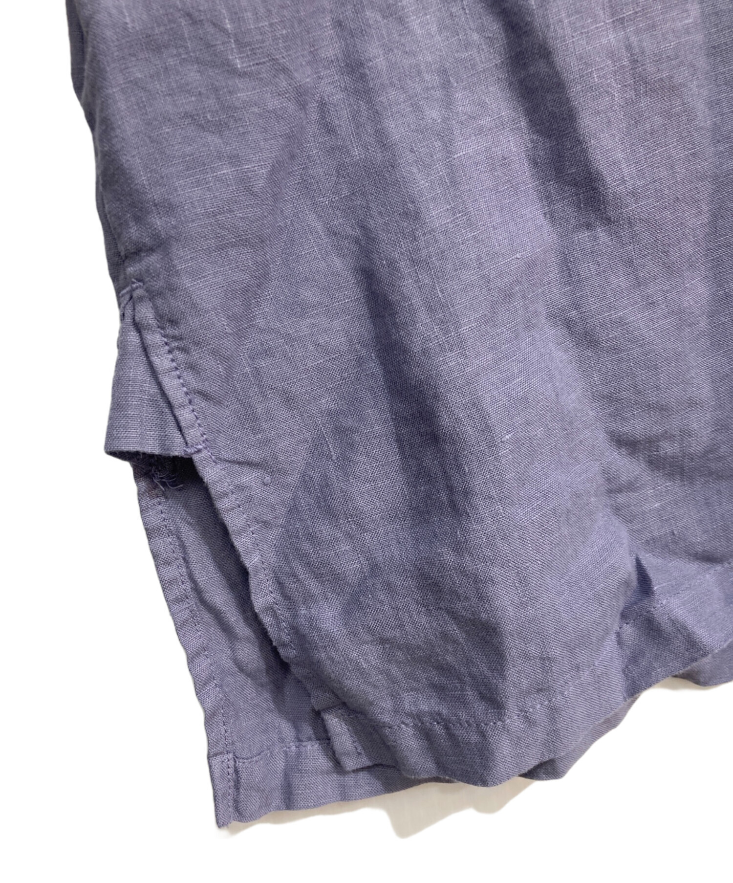 最終お値下げ　ネストローブ リネンヴィクトリアンレーススモック 新品　お値下げ 中古・古着通販】nest Robe (ネストローブ) リネン縁取りレース襟