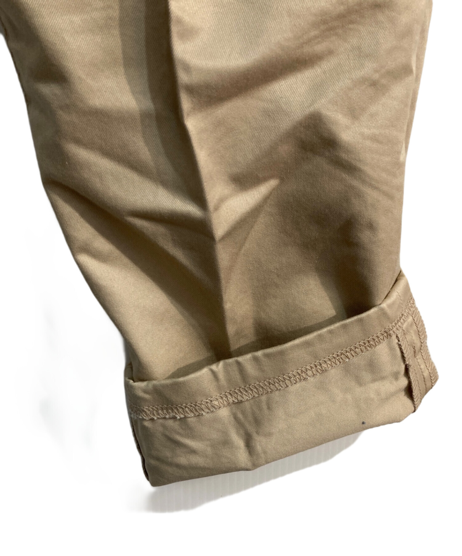 中古・古着通販】BEAMS PLUS (ビームスプラス) 1 Pleat 80/3 Twill 38 