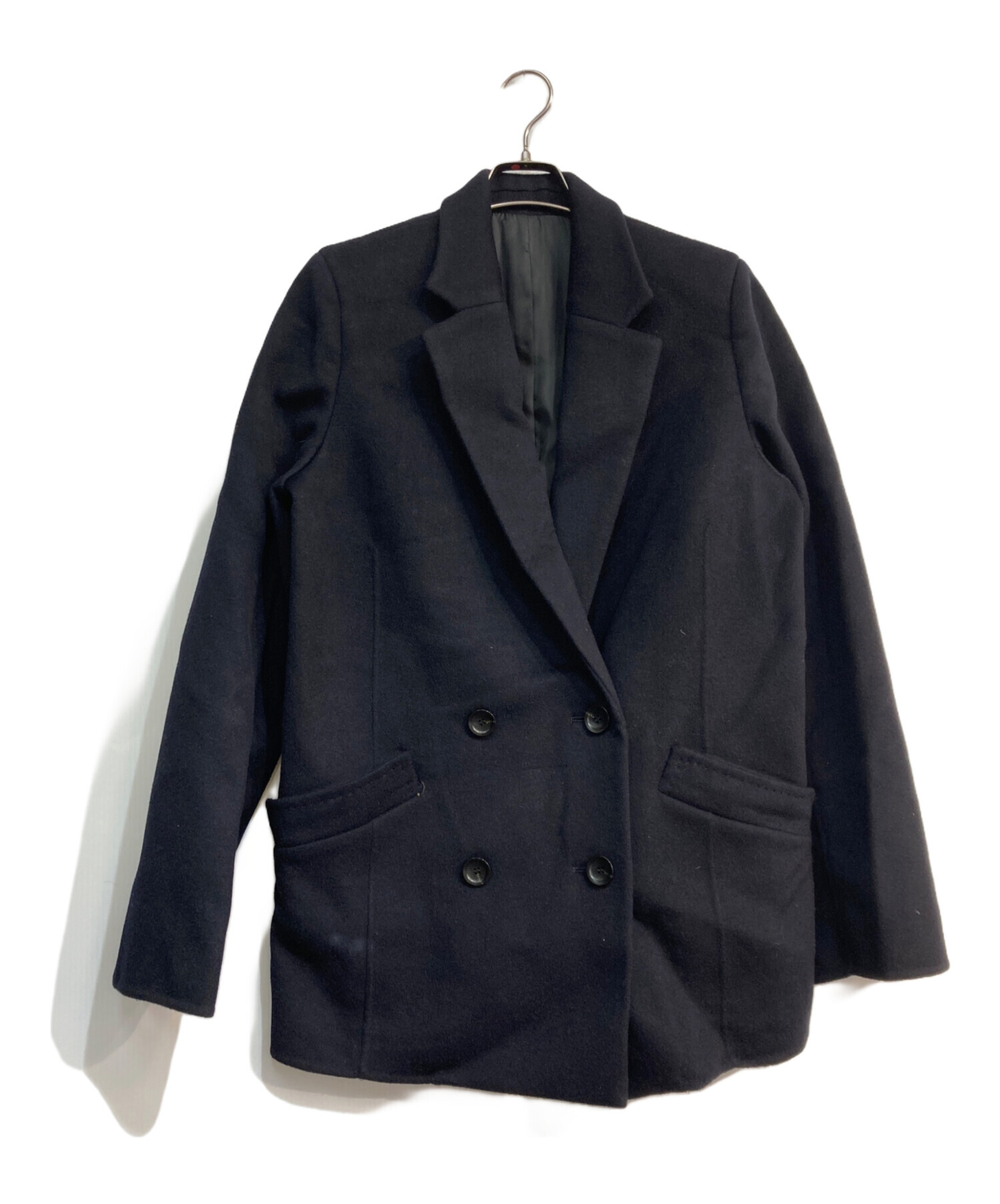 中古・古着通販】her (ハー) カシミヤブレンドオーバージャケット 