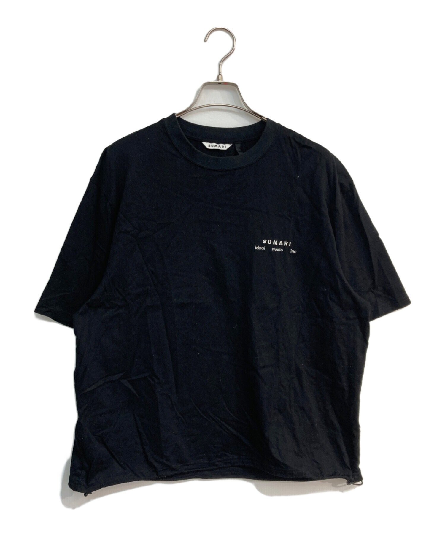 コ*ケ様 新品 黒 SUMARI HEMCODE SIGNATURE T siz 中古・古着通販】SUMARI (シュマリ) HEMCODE SIGNATURE T-SHIRT S10009