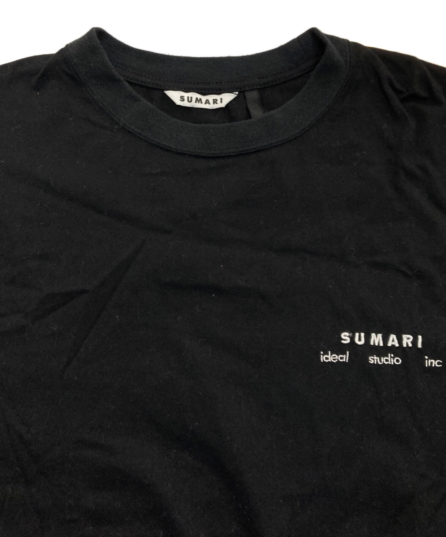 トップス SUMARI HEMCODE SIGNATURE T-SHIRT (BLACK) HEMCODE SIGNATURE TECH T-SHIRT (BLACK) | SUMARI