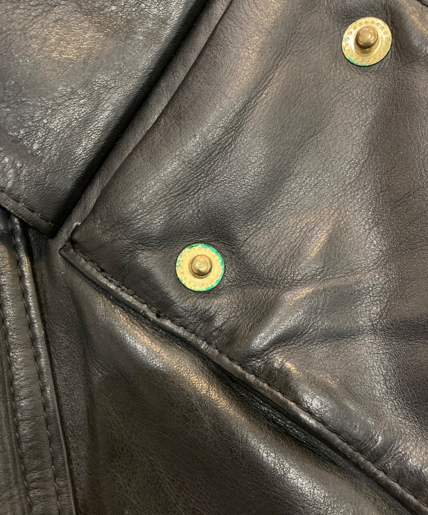 中古・古着通販】VANSON (バンソン) TTレザーモーターサイクル