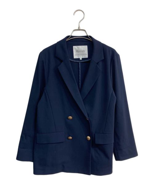 Mystrada ネイビー ジャケット 38 中古・古着通販】Mystrada (マイストラーダ) ライトテーラード
