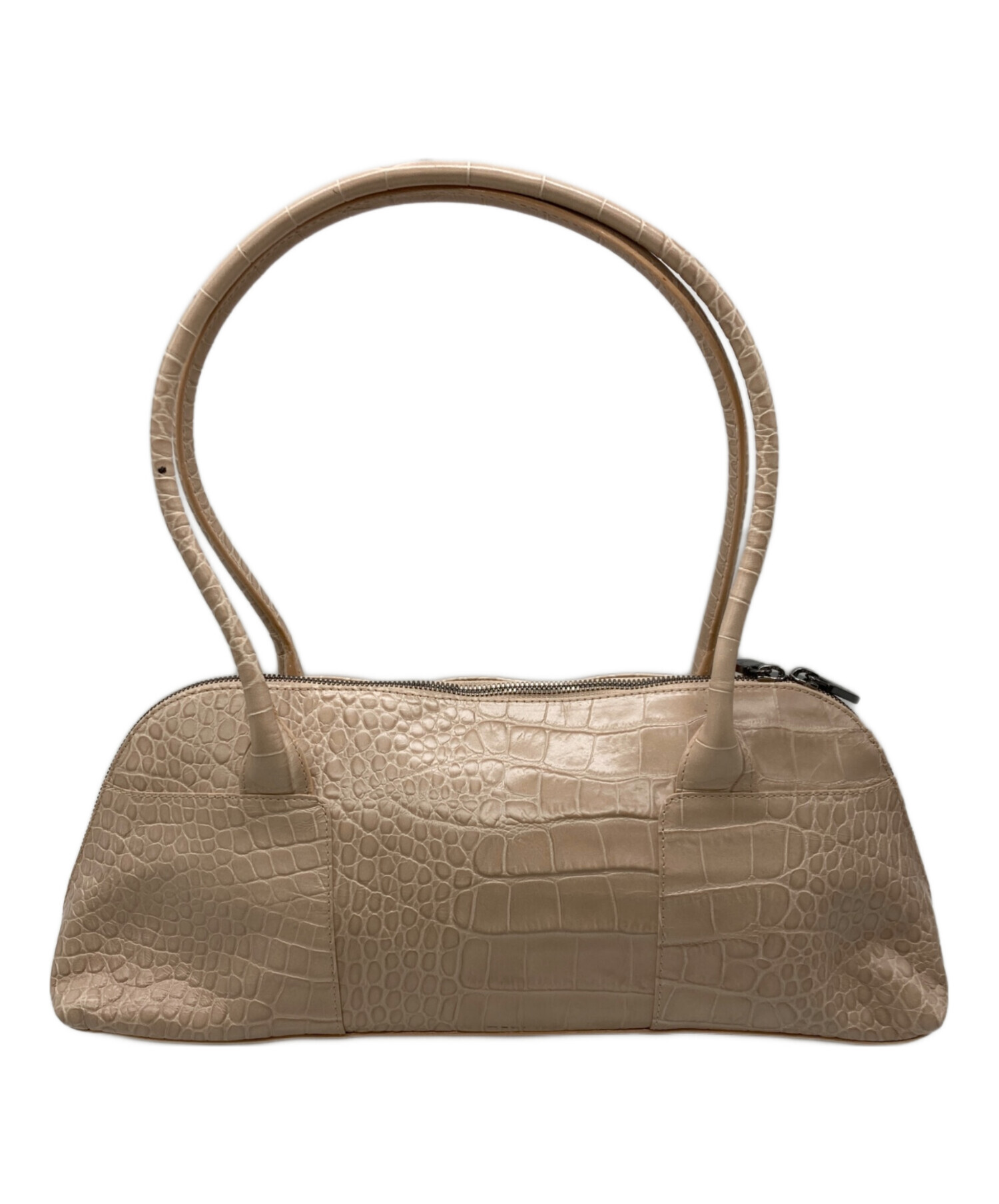 フルラクロコハンドバック FURLA◇クロコ型押し/ハンドバッグ/--/BLU : セカンドストリートYahoo