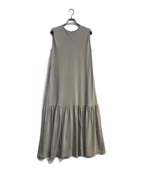 新品未使用タグ付きmmts ノースリーブ ワンピース グレー系　お値下げ 中古・古着通販】green label relaxing (グリーンレーベルリラクシング